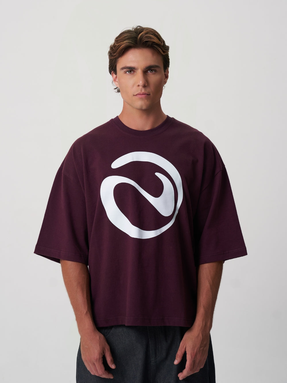 Logo T-shirt Burgundy
