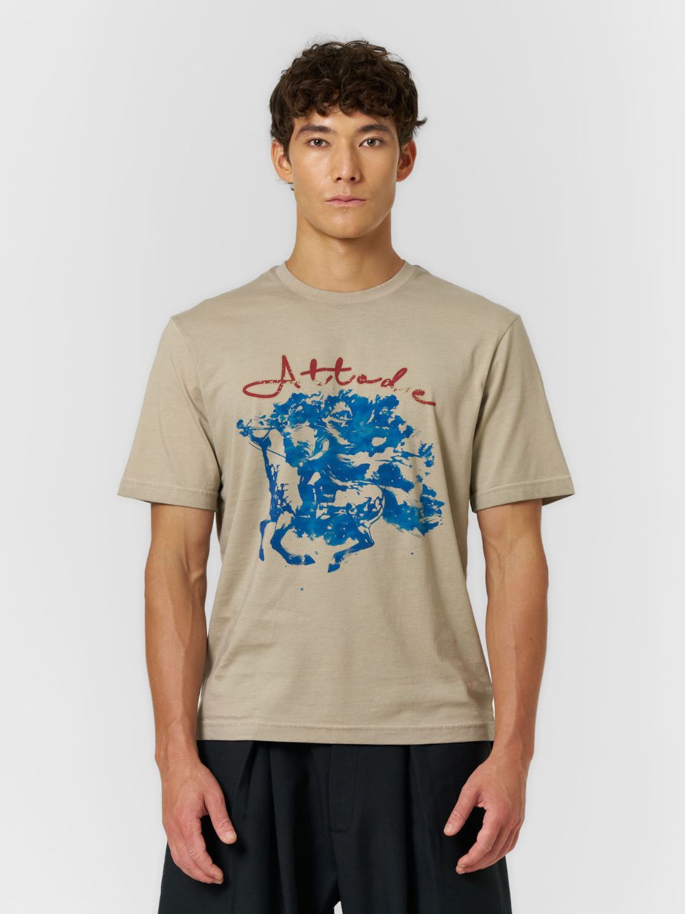Fitted Vintage T-shirt Off White