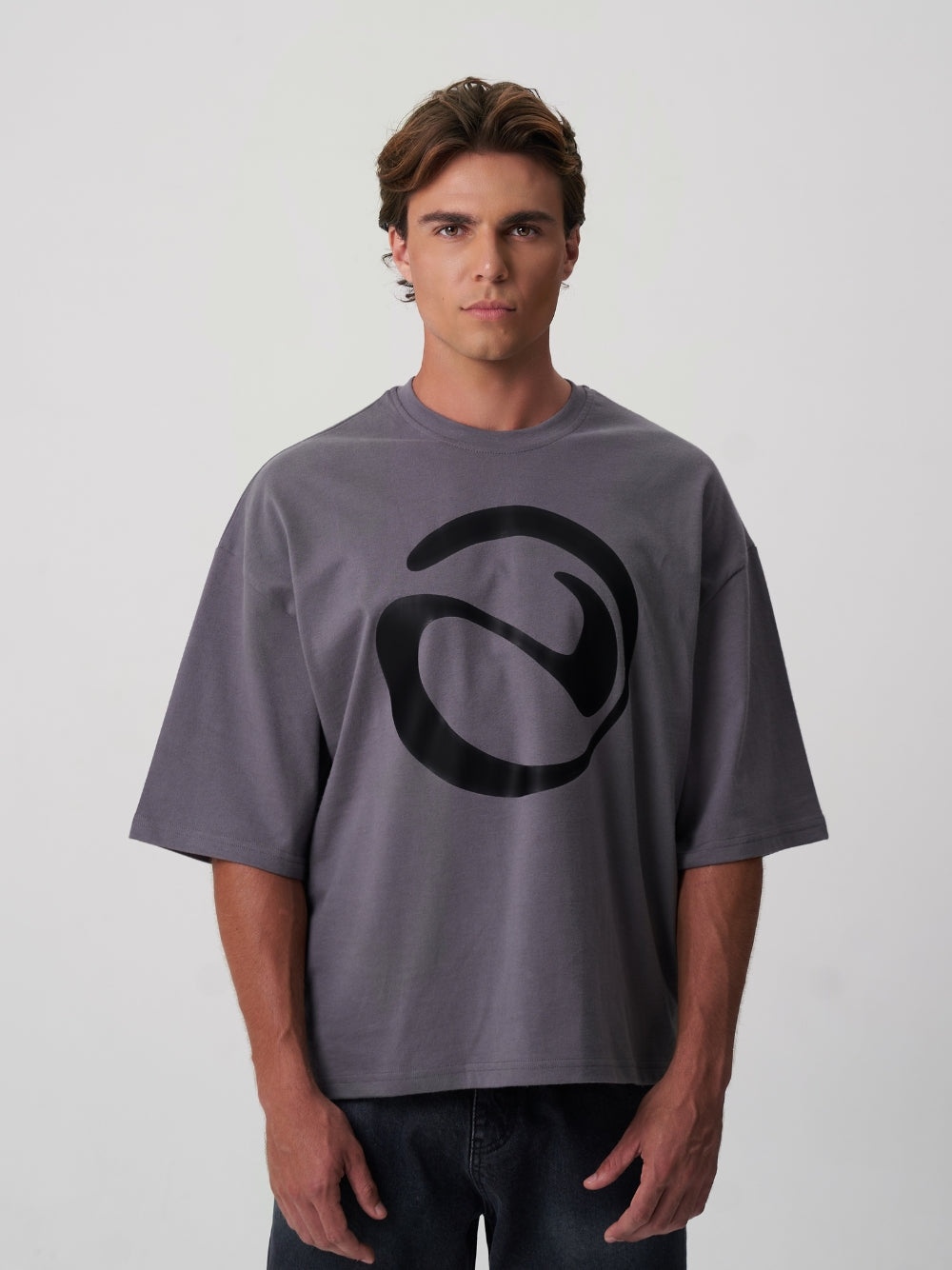 Logo T-shirt Dark Grey