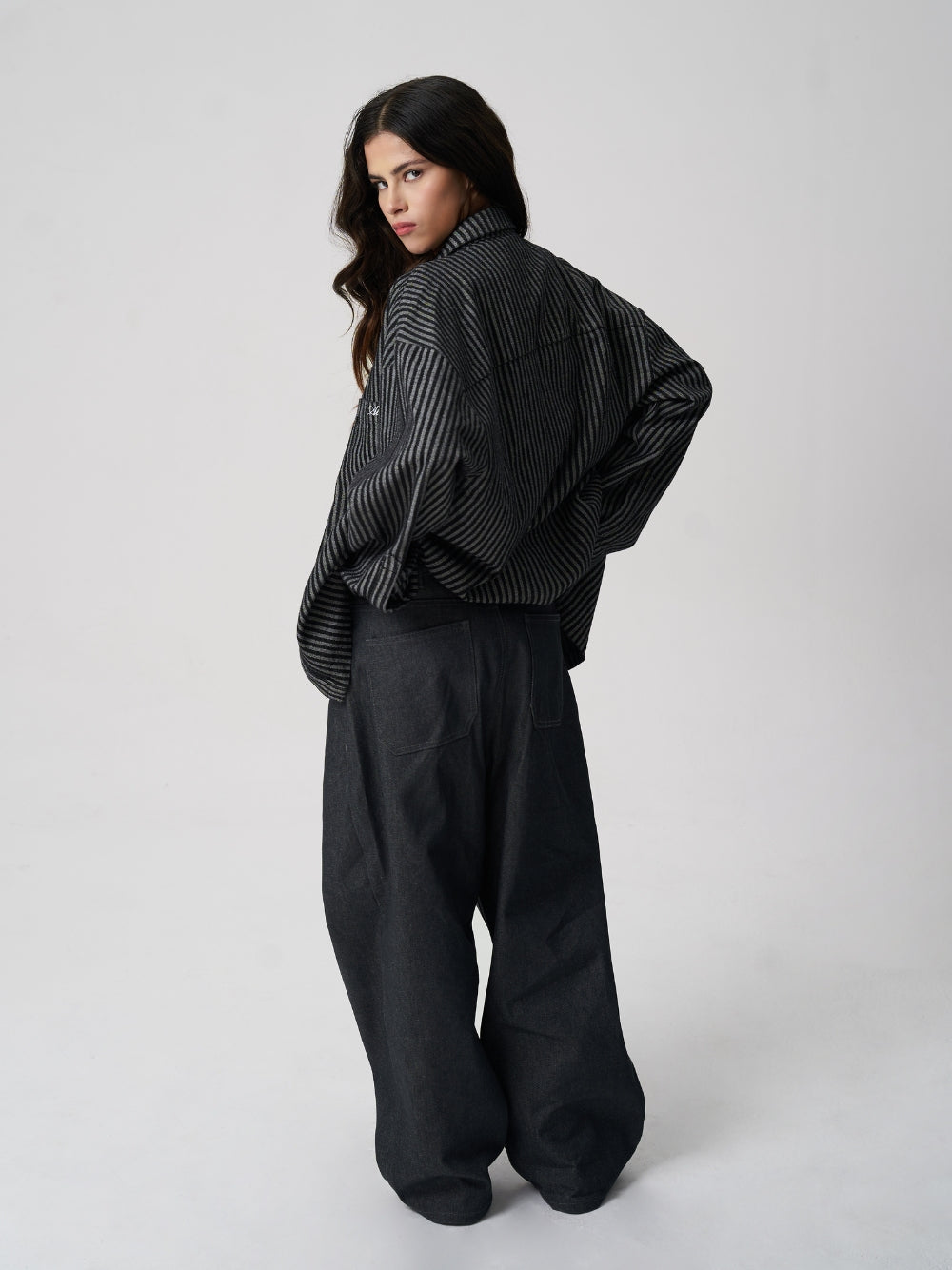 Hickory Denim Shirt Black