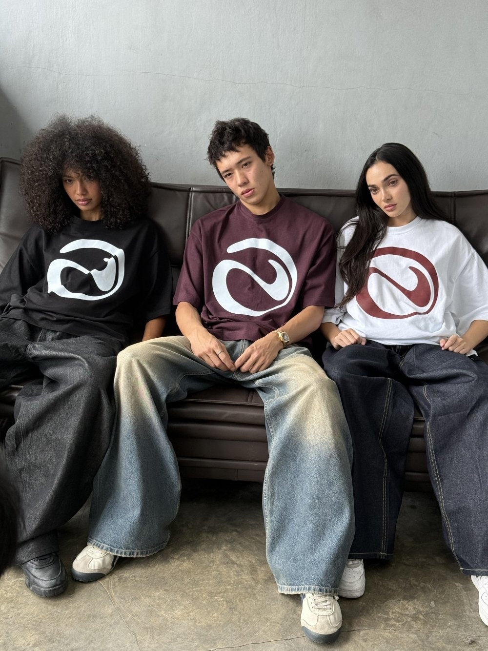 Logo T-shirt Burgundy