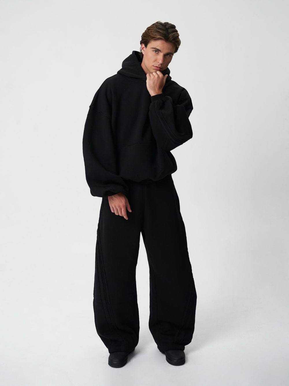 Rail Hoodie Black