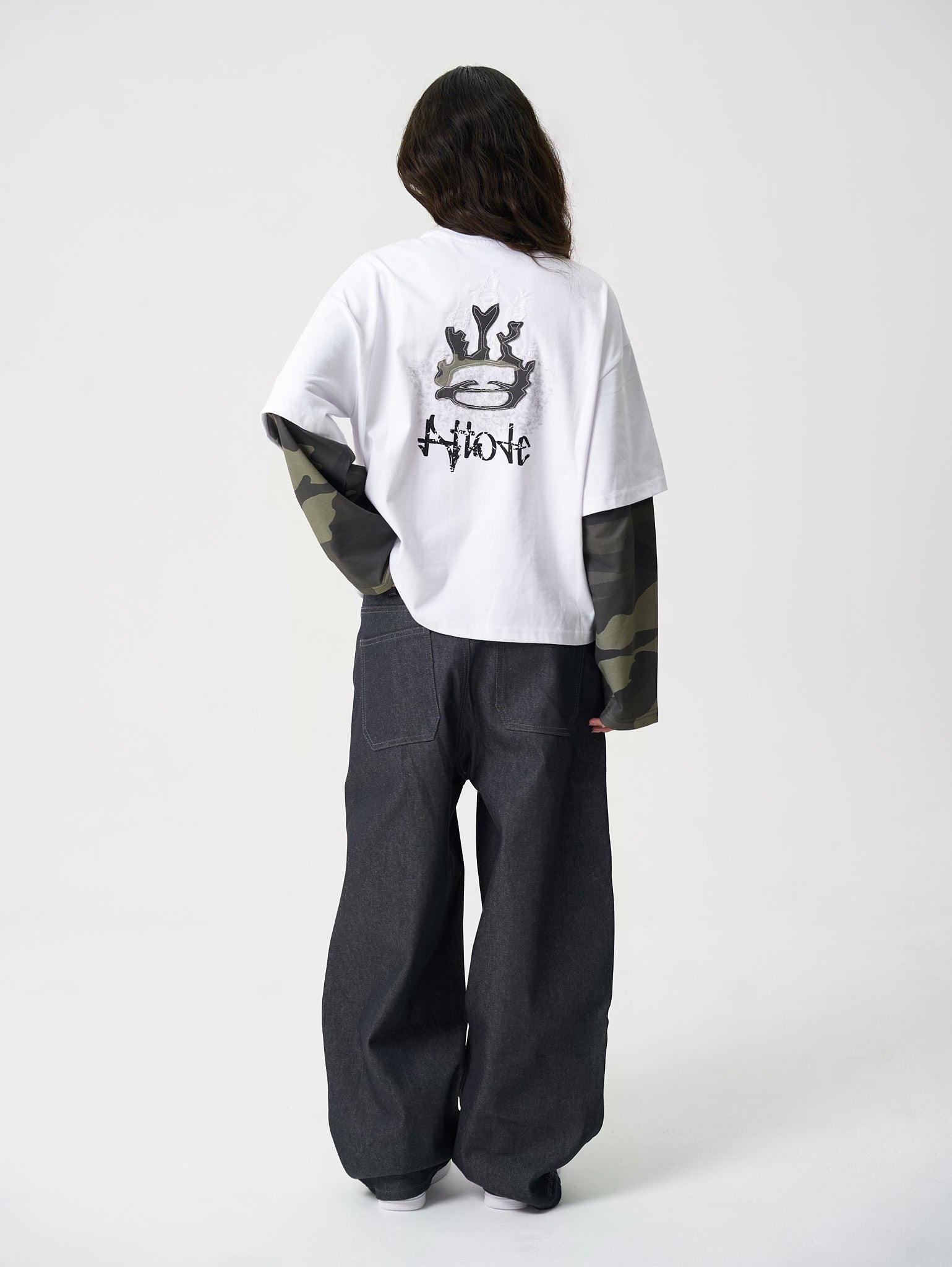 Layered Long Sleeve Camo