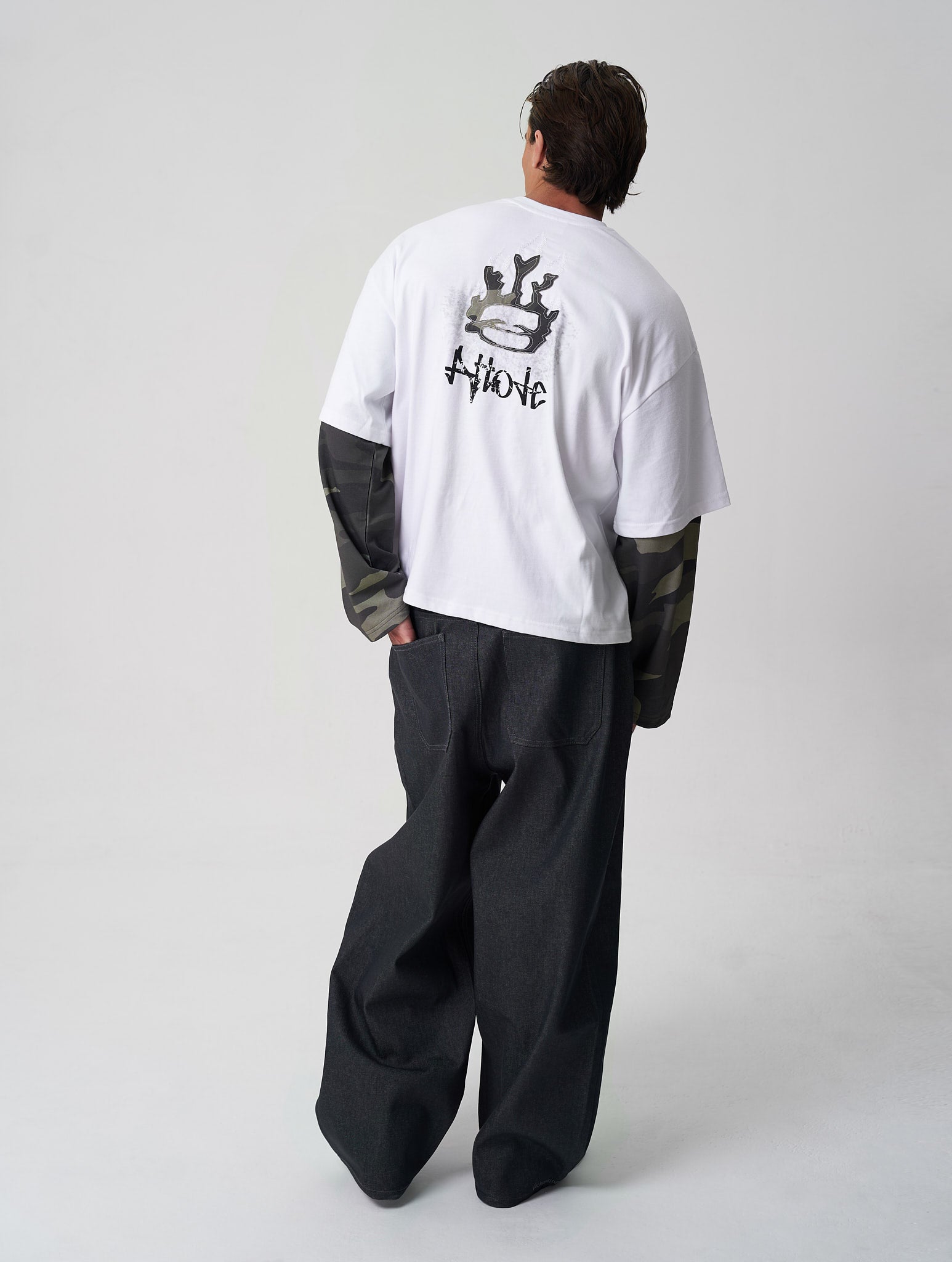 Layered Long Sleeve Camo