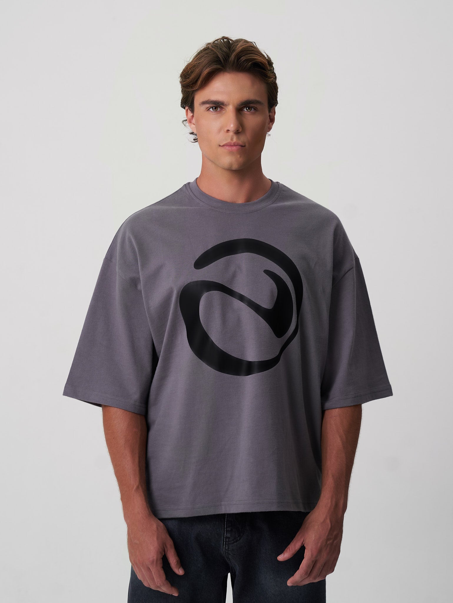 Logo T-shirt Dark Grey