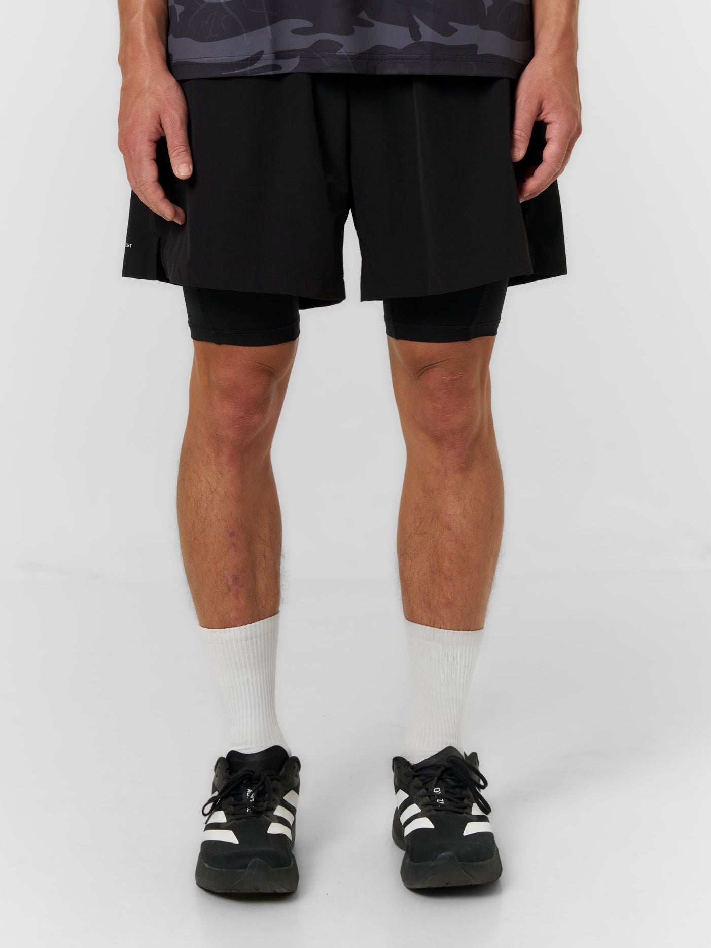 2-in-1 Shorts Black