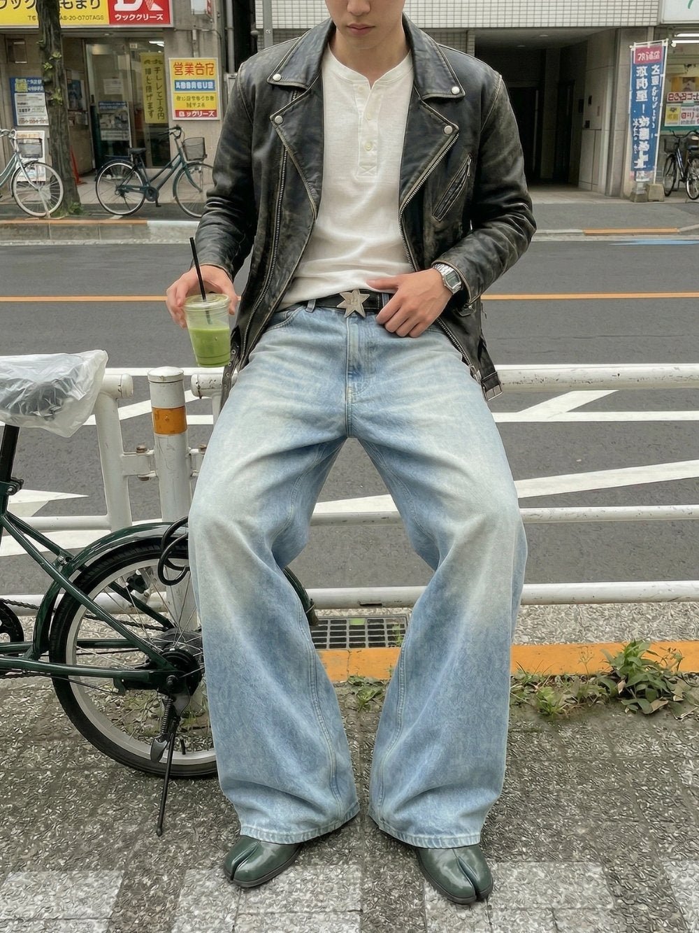 Flare Jeans Light Blue - ATTODE