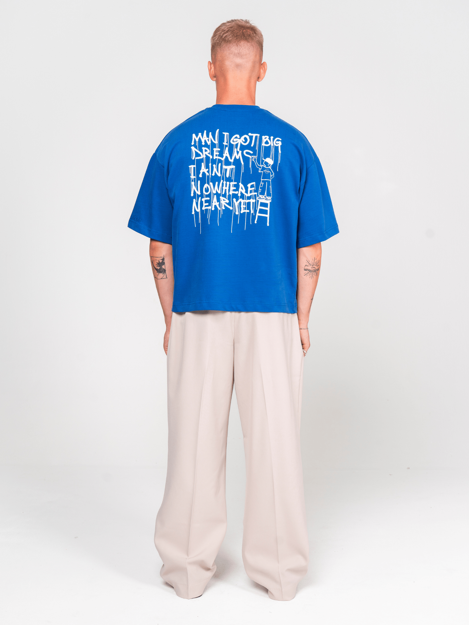 Grafitti T-shirt Blue - ATTODE