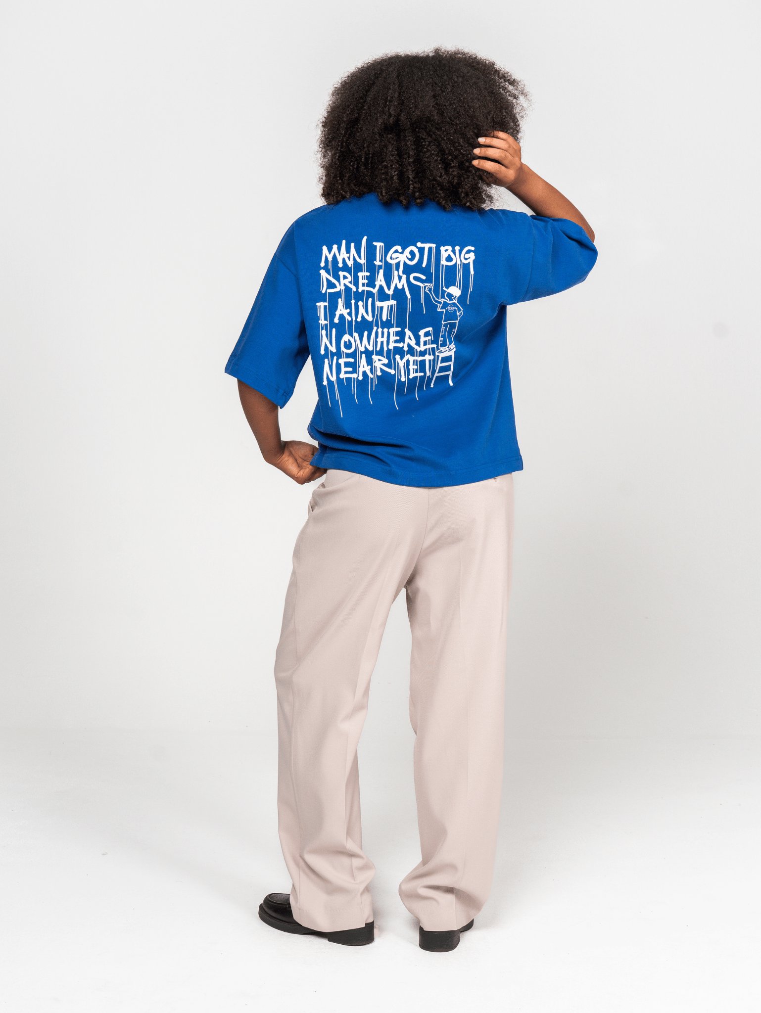 Grafitti T-shirt Blue - ATTODE