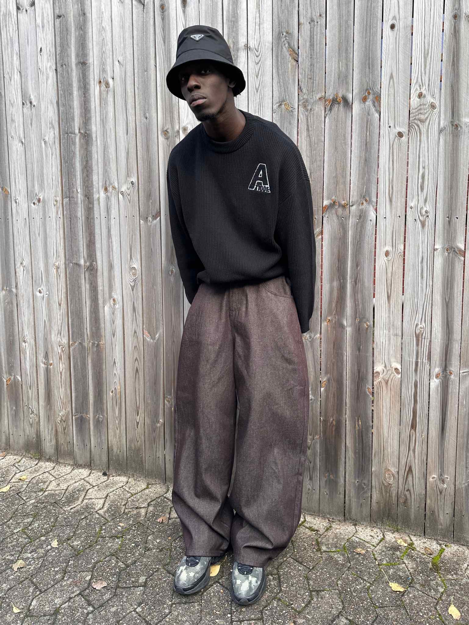 Knit Jumper Black - ATTODE