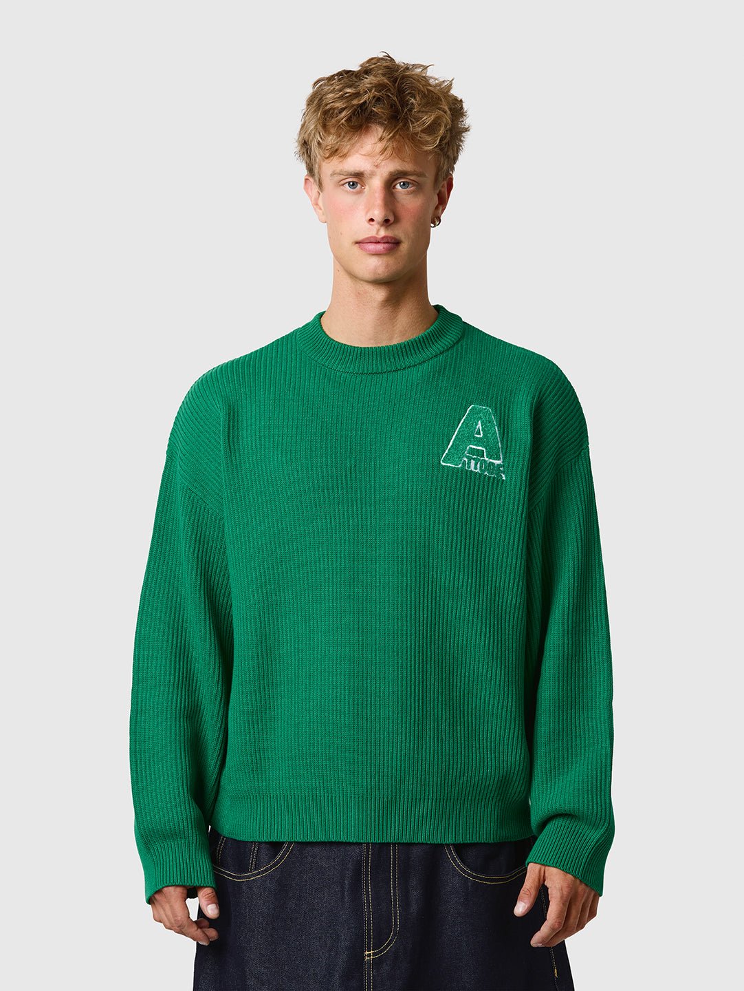 Knit Jumper Green - ATTODE