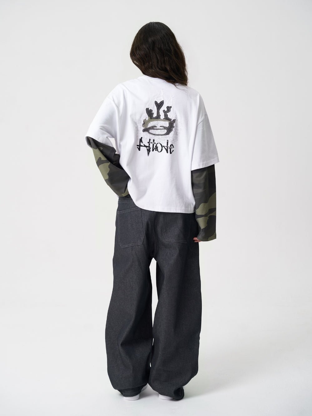 Layered Long Sleeve Camo - ATTODE