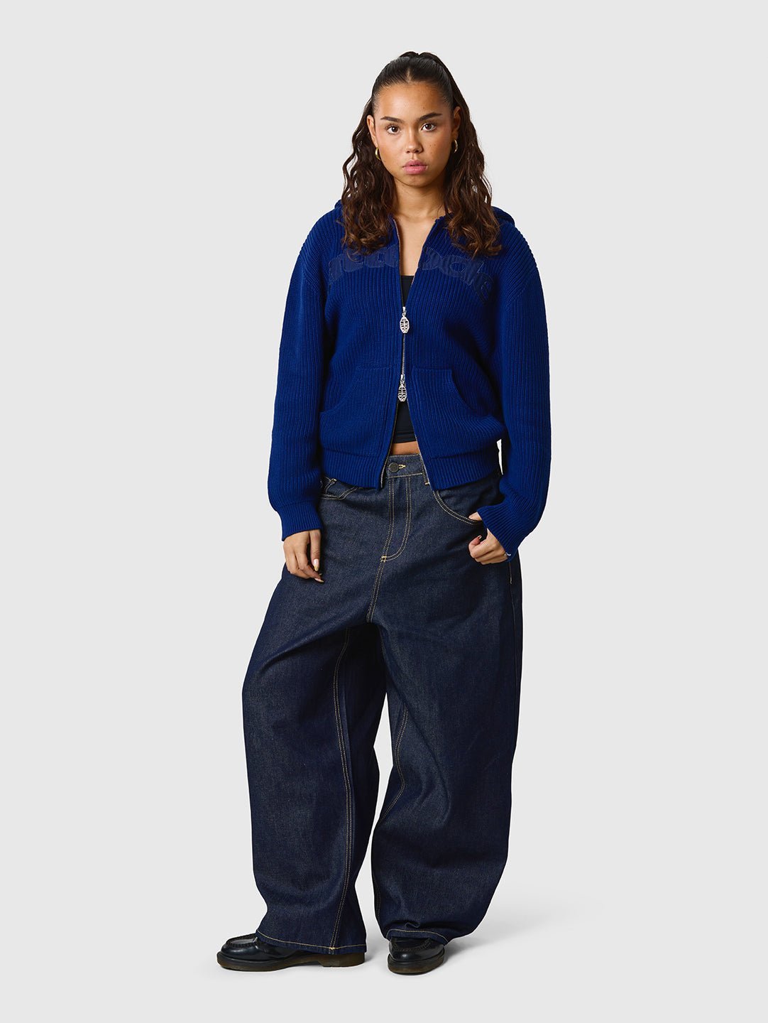 Raw Denim Jeans Navy - ATTODE