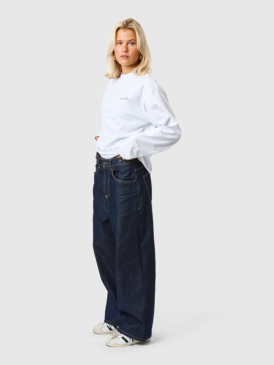 Signature Long Sleeve White - ATTODE