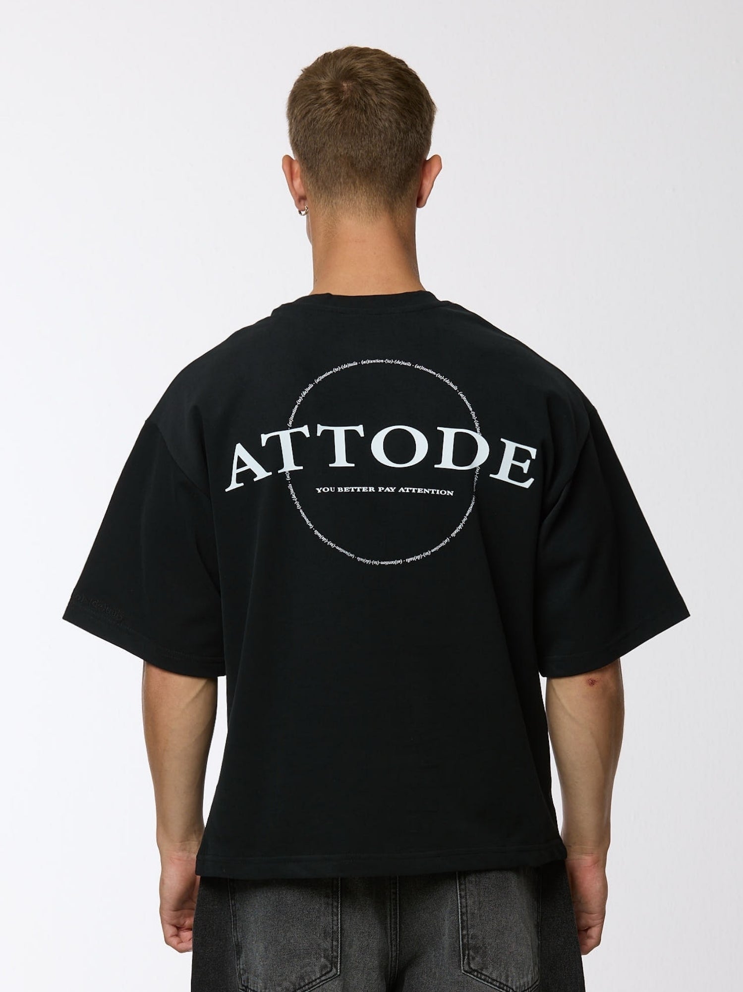 Signature T-shirt Black - ATTODE
