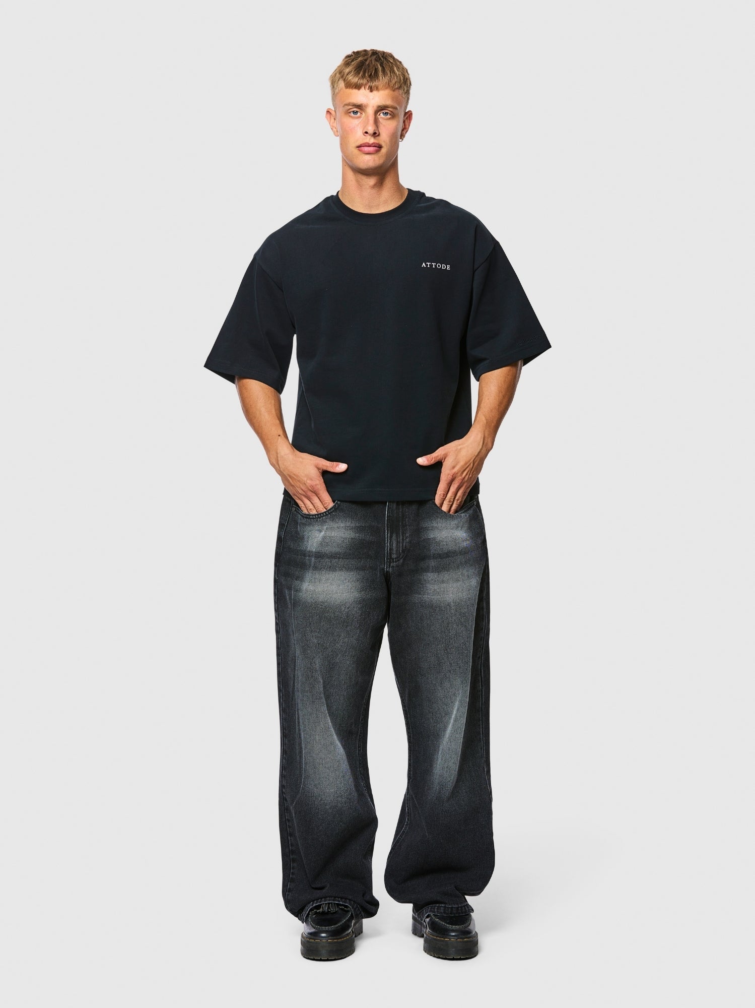 Signature T-shirt Black - ATTODE