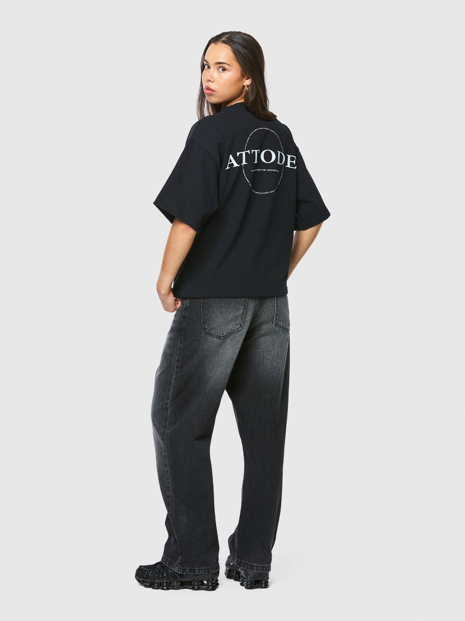 Signature T-shirt Black - ATTODE