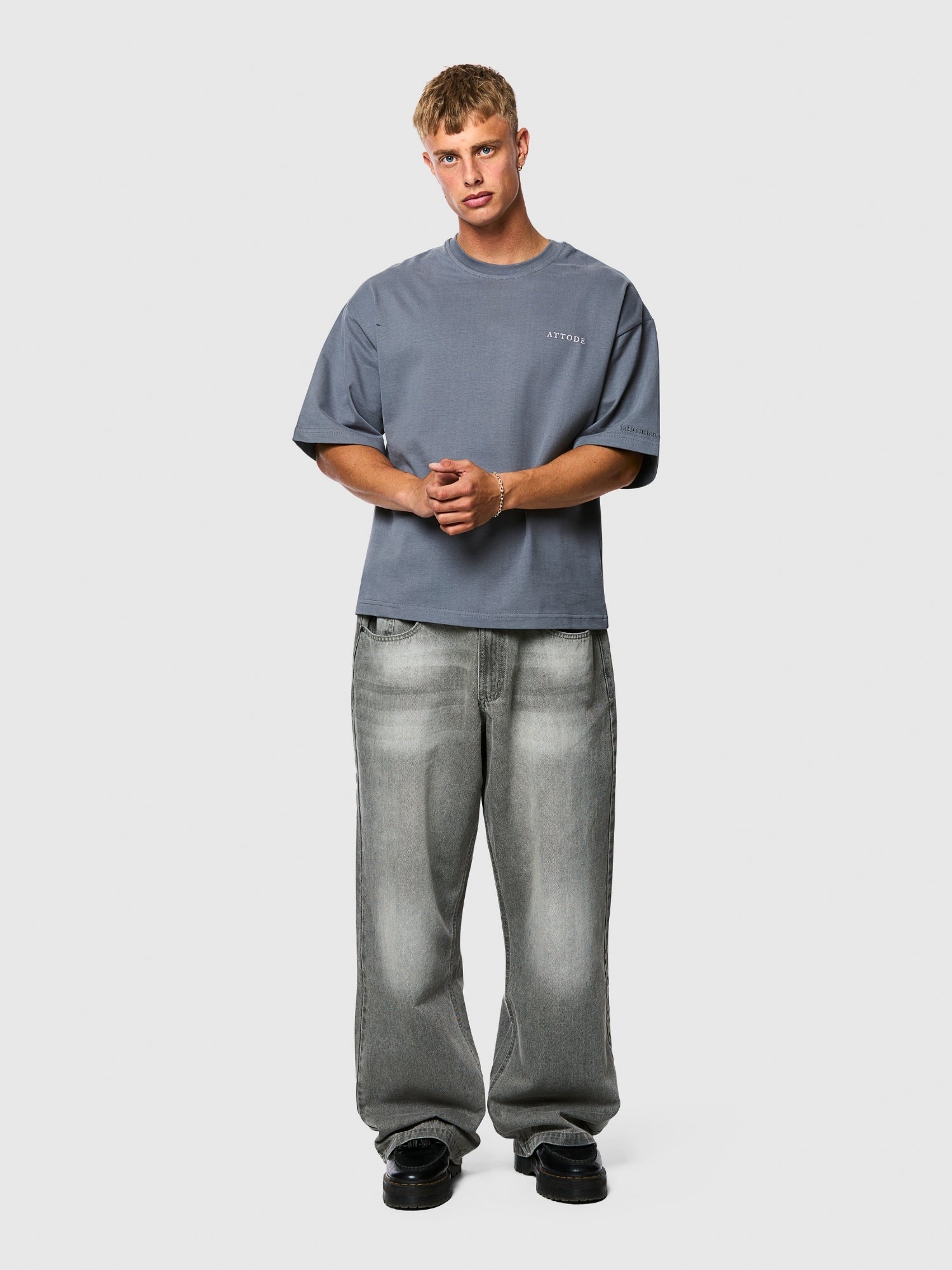 Signature T-shirt Industrial Grey - ATTODE