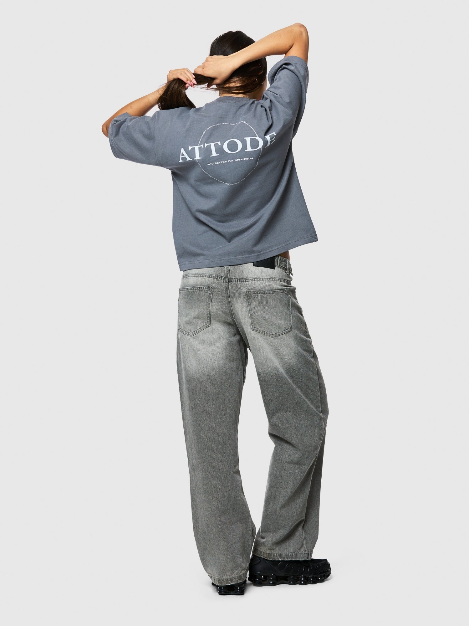 Signature T-shirt Industrial Grey - ATTODE