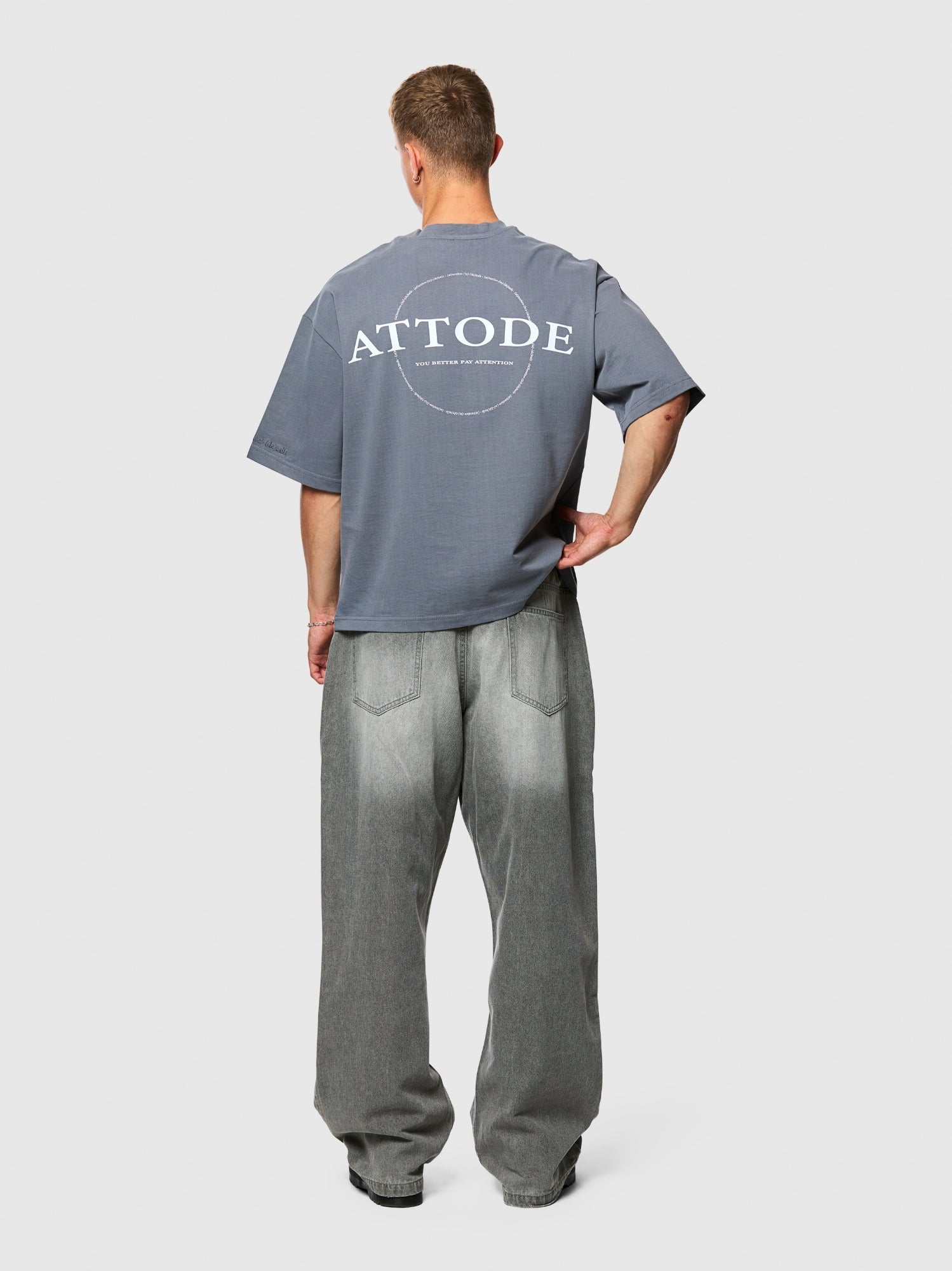 Signature T-shirt Industrial Grey - ATTODE