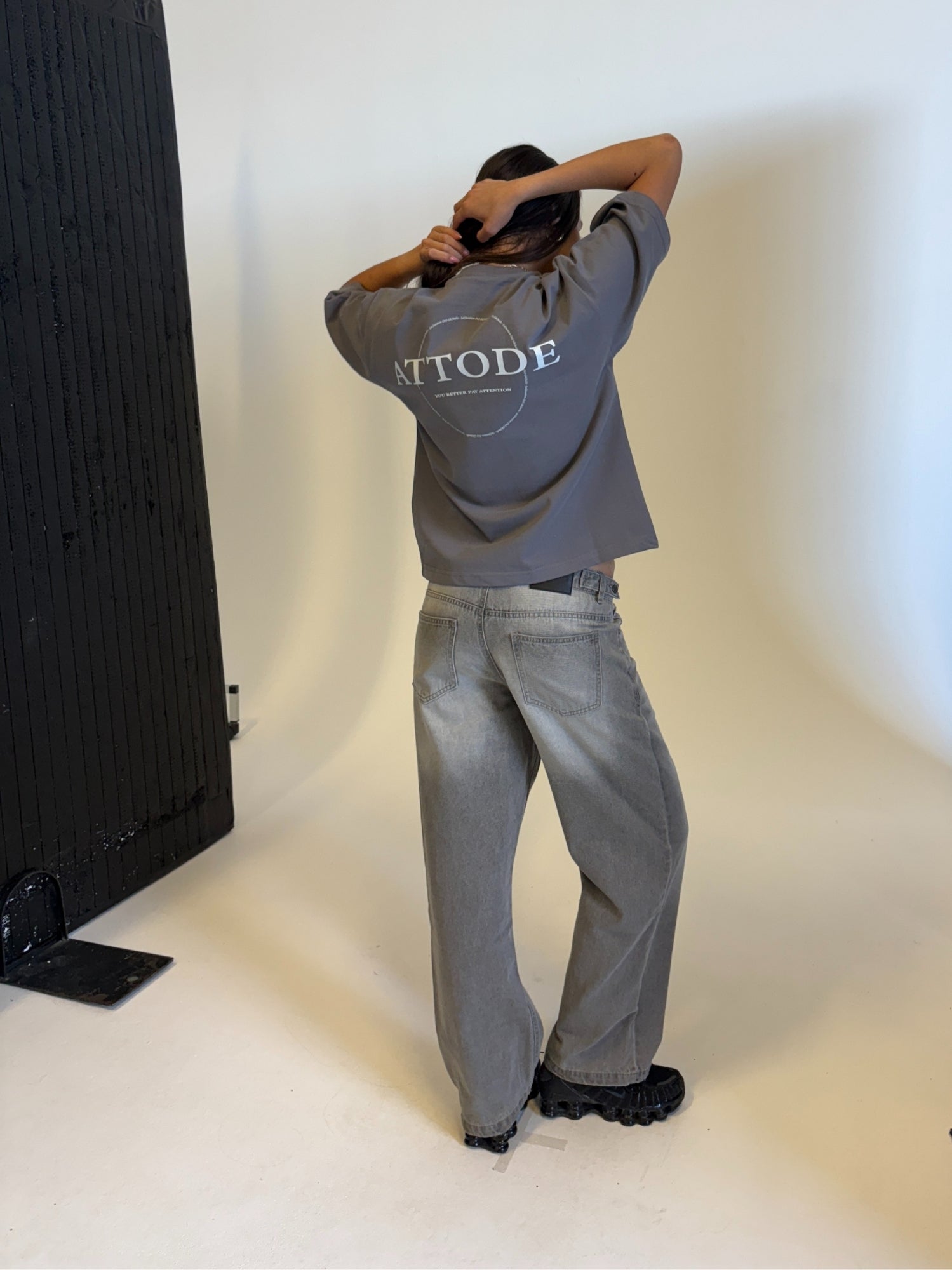 Signature T-shirt Industrial Grey - ATTODE