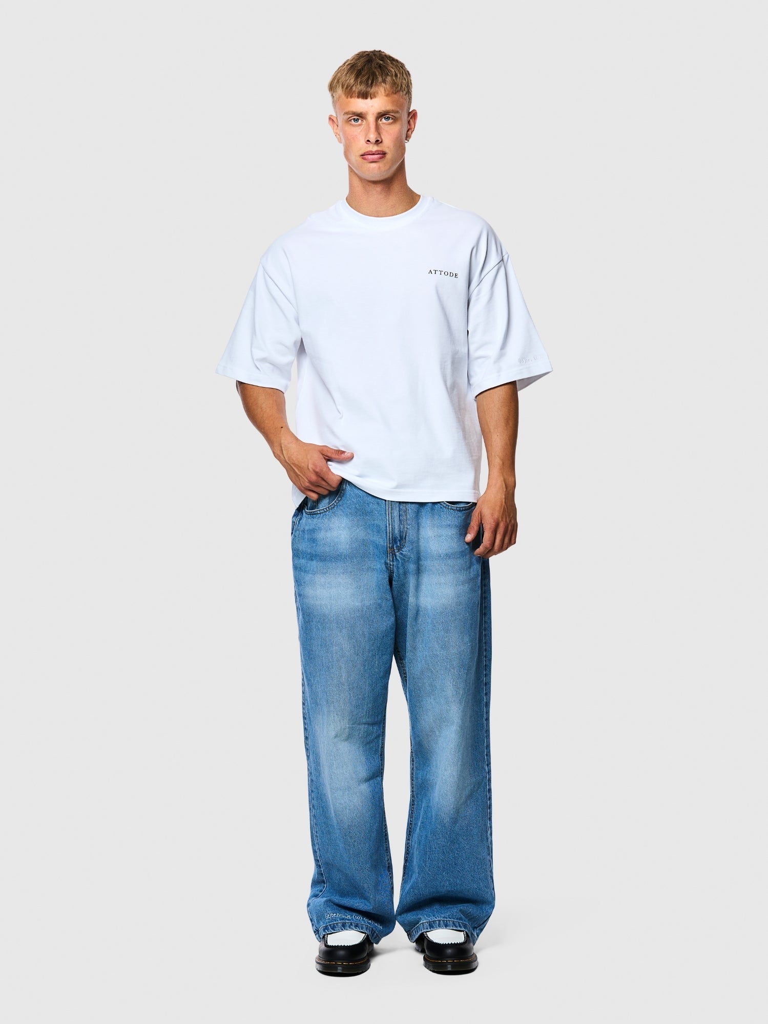 Signature T-shirt White - ATTODE