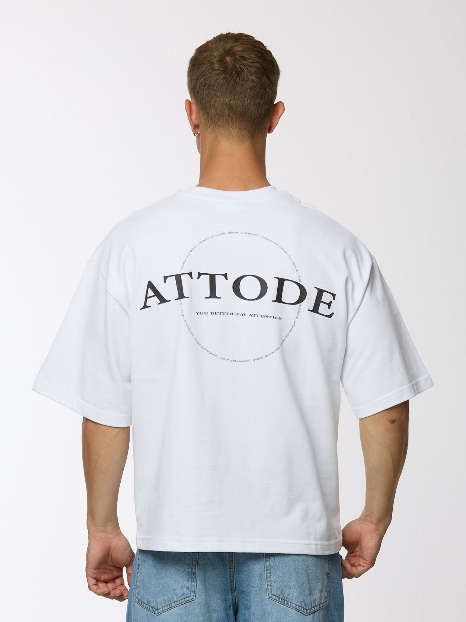 Signature T-shirt White - ATTODE