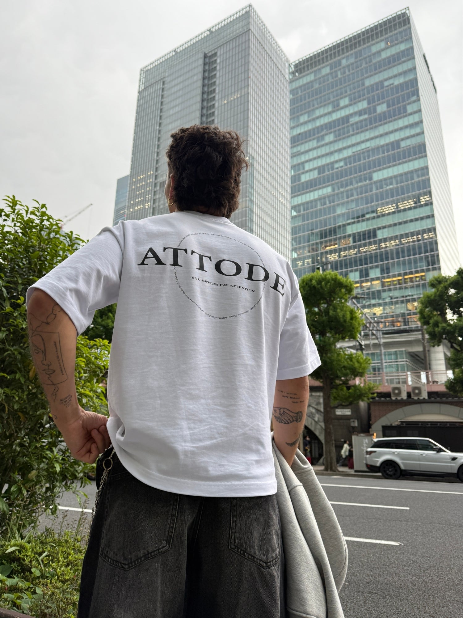 Signature T-shirt White - ATTODE