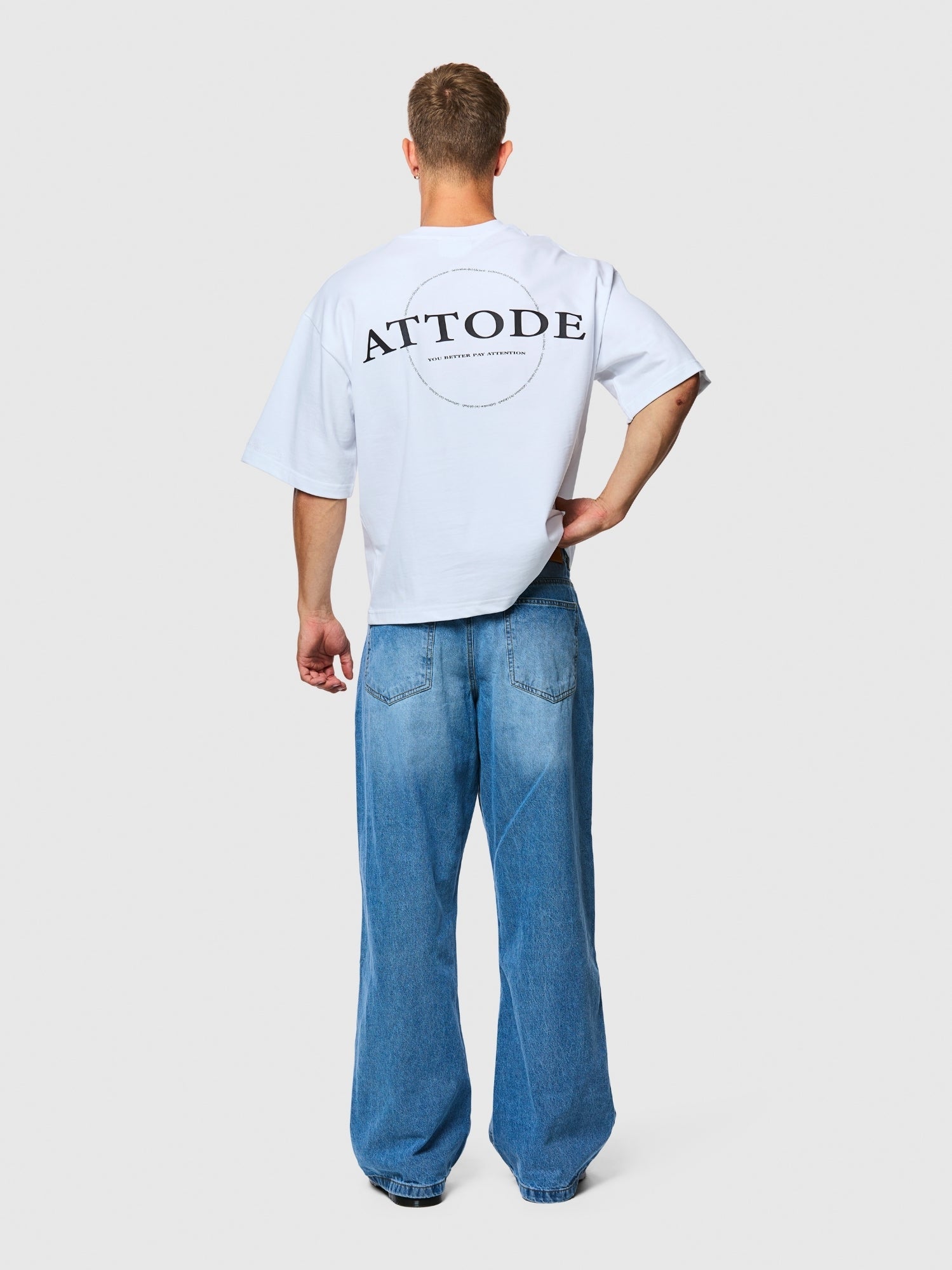 Signature T-shirt White - ATTODE