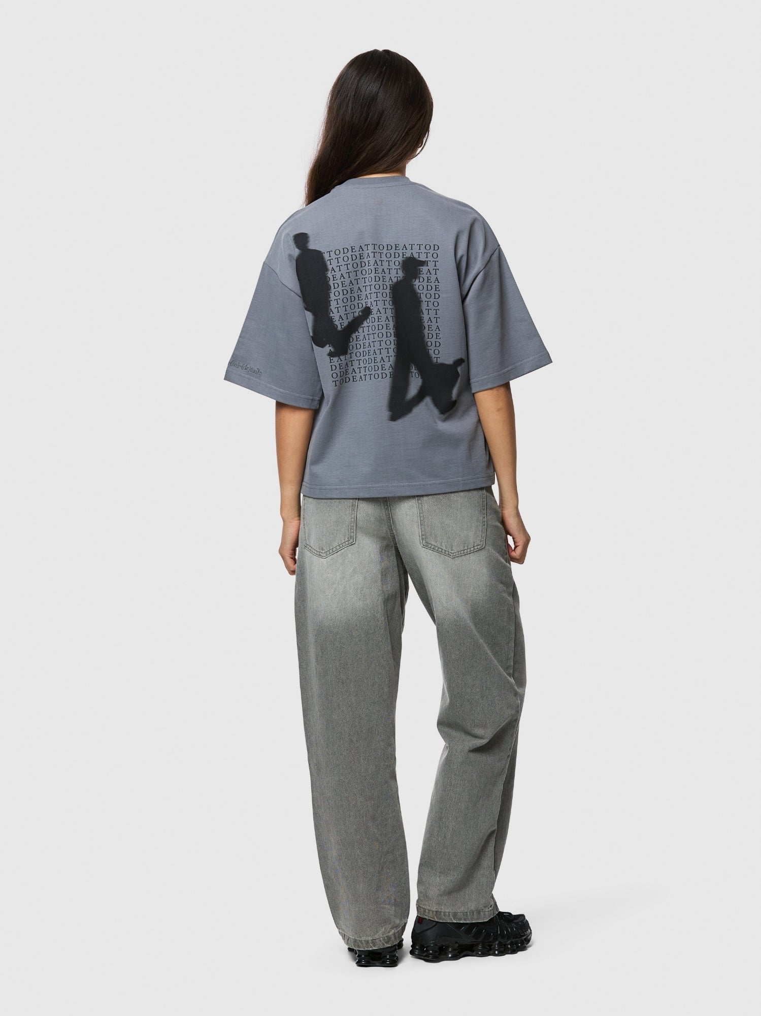 Silhouette T-shirt Industrial Grey - ATTODE