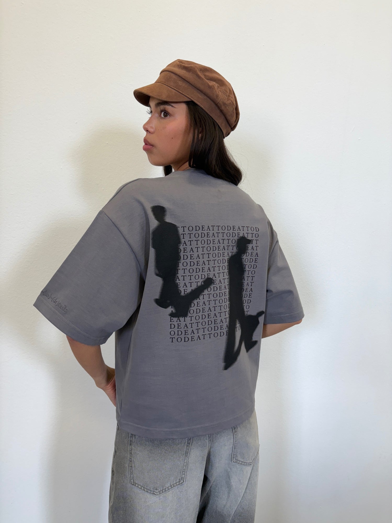 Silhouette T-shirt Industrial Grey - ATTODE
