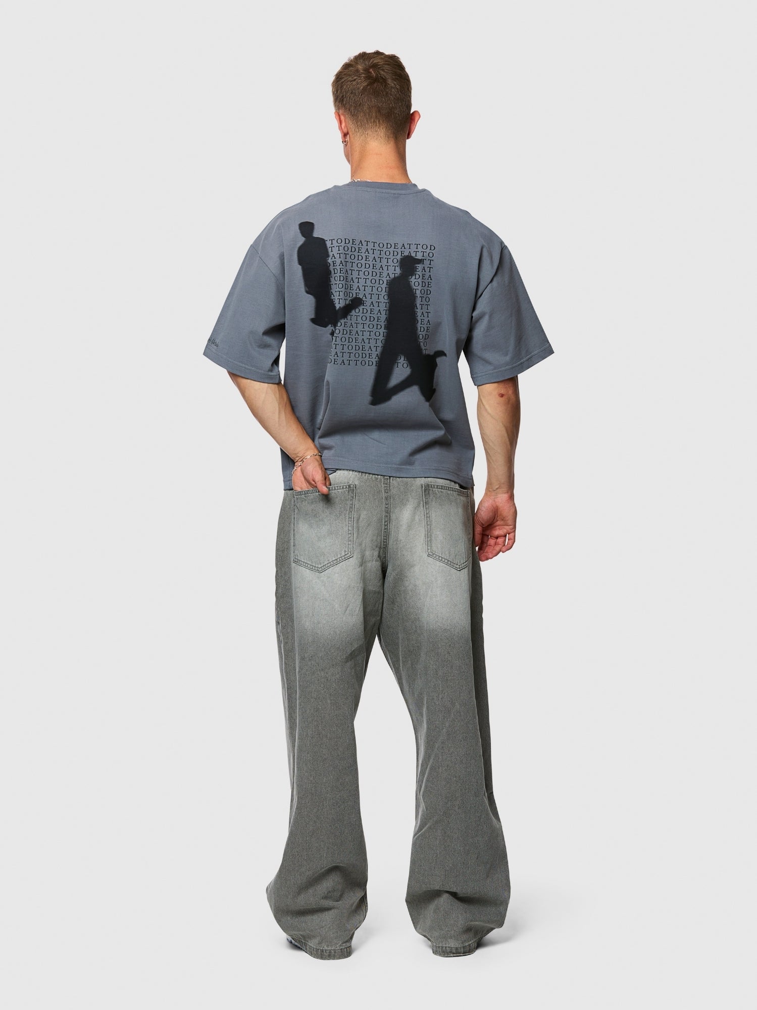 Silhouette T-shirt Industrial Grey - ATTODE