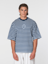 Striped T-Shirt Navy/White