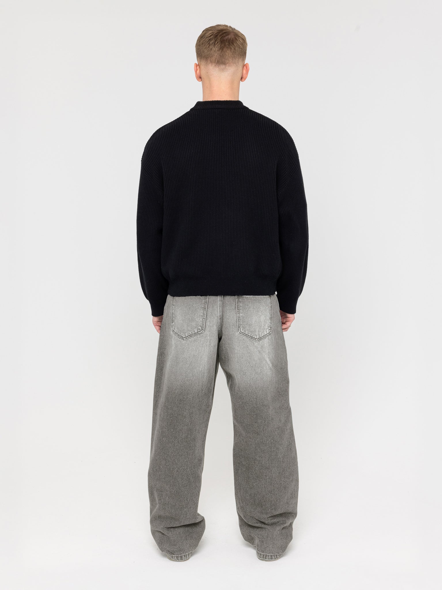 Zip Knit Black - ATTODE