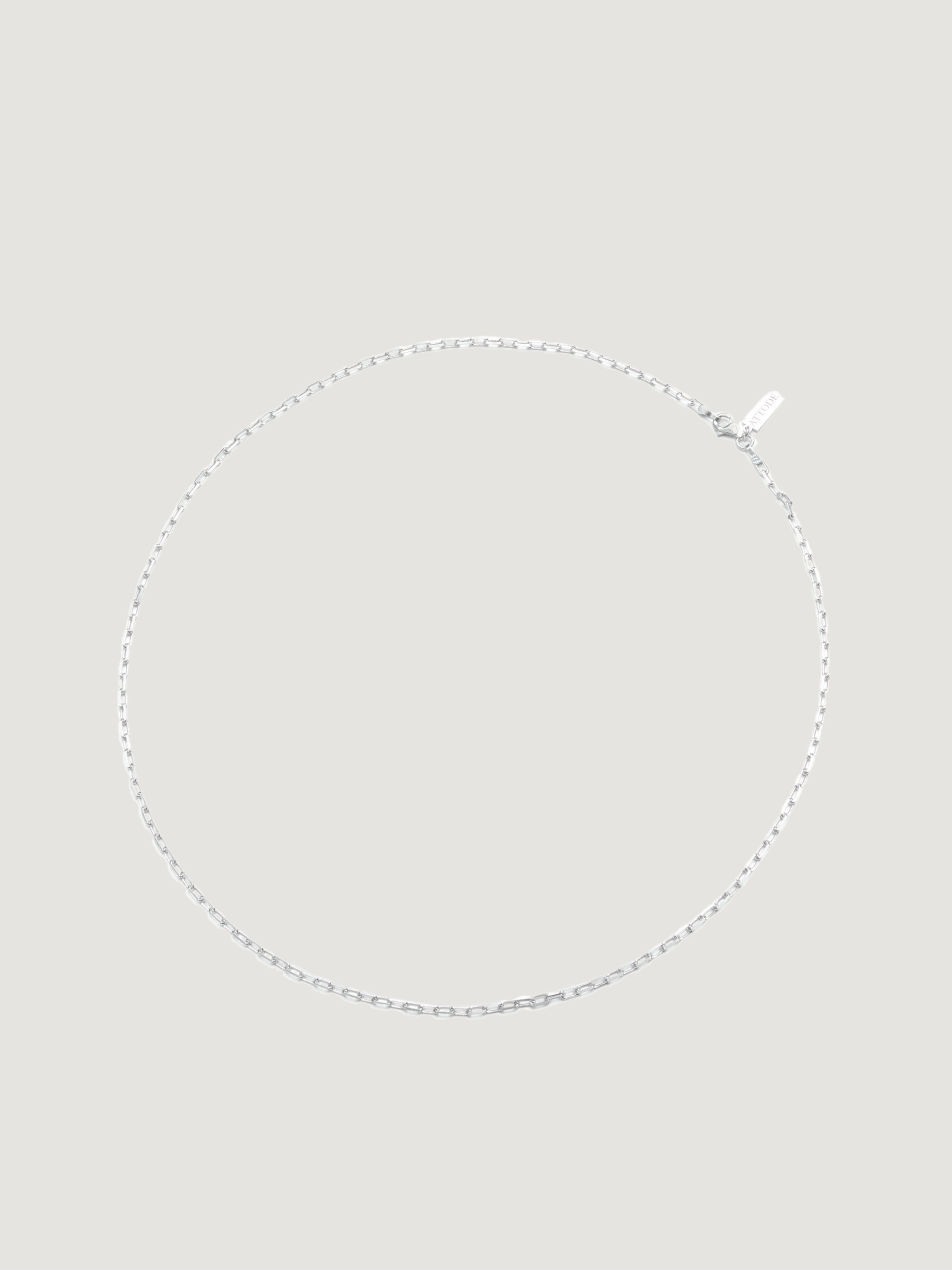 EVERYDAY CHAIN SILVER - ATTODE