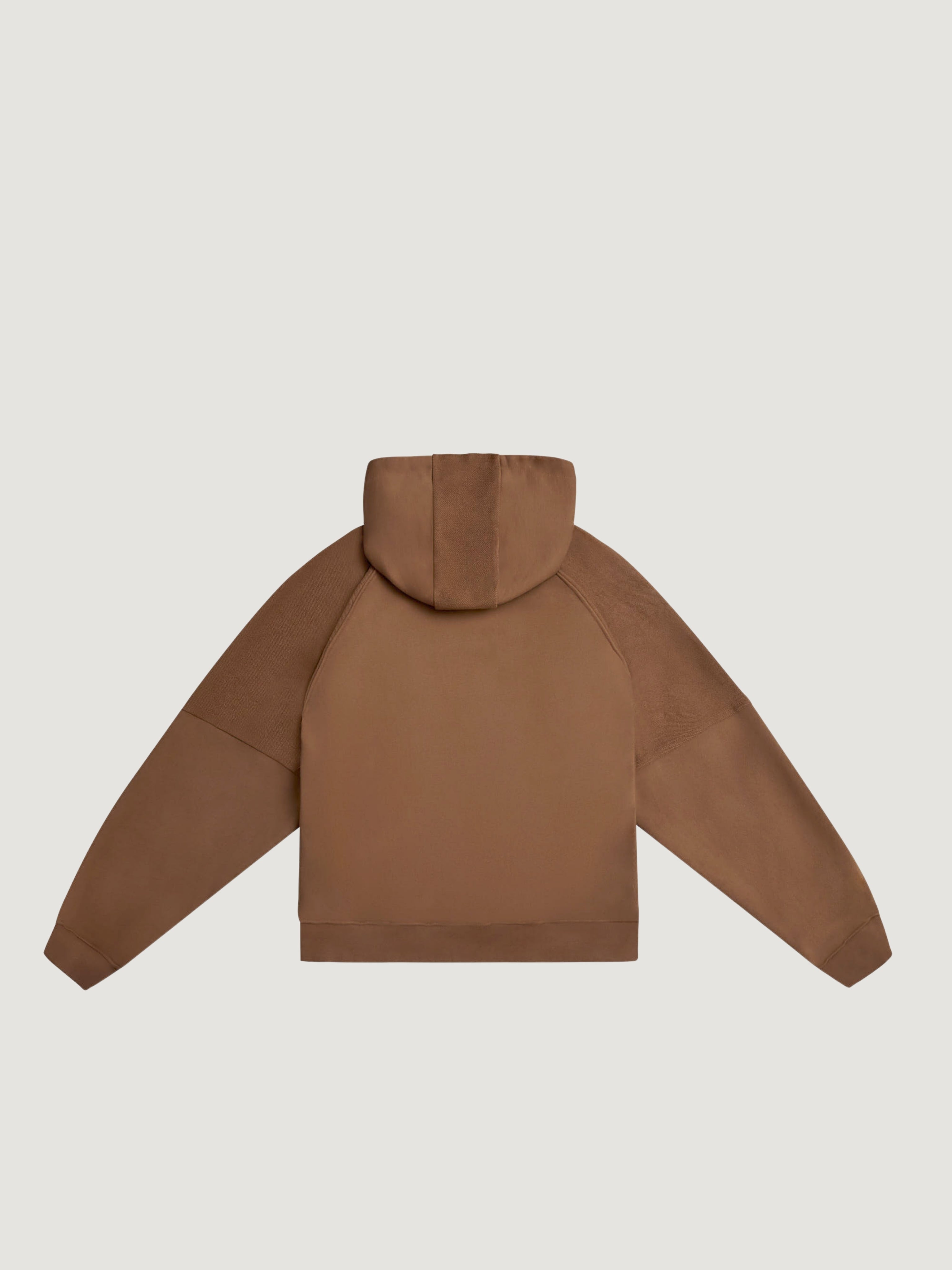 INSIDE OUT HOODIE BROWN - ATTODE