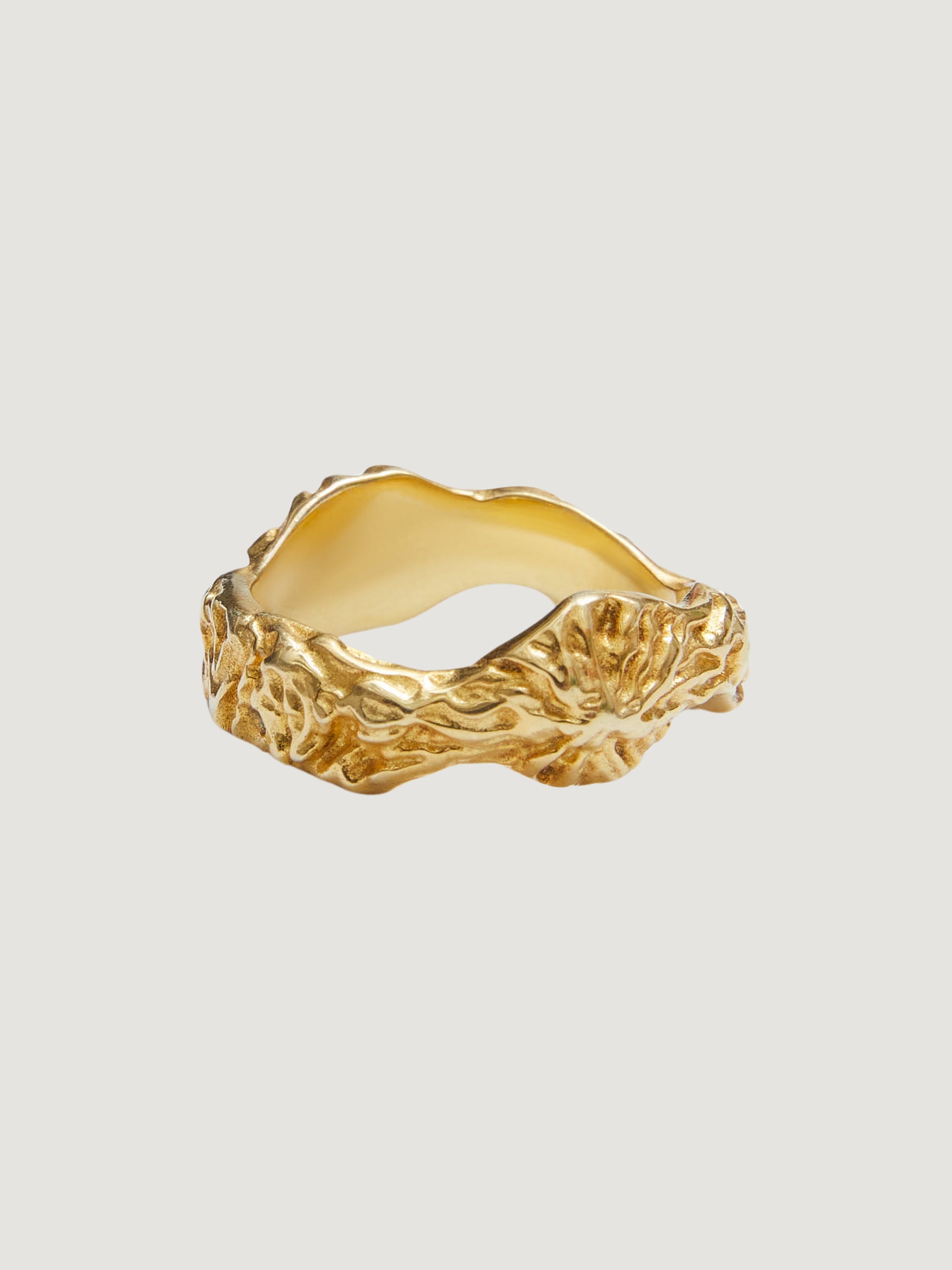 LARGE EVERYDAY RING GOLD - ATTODE