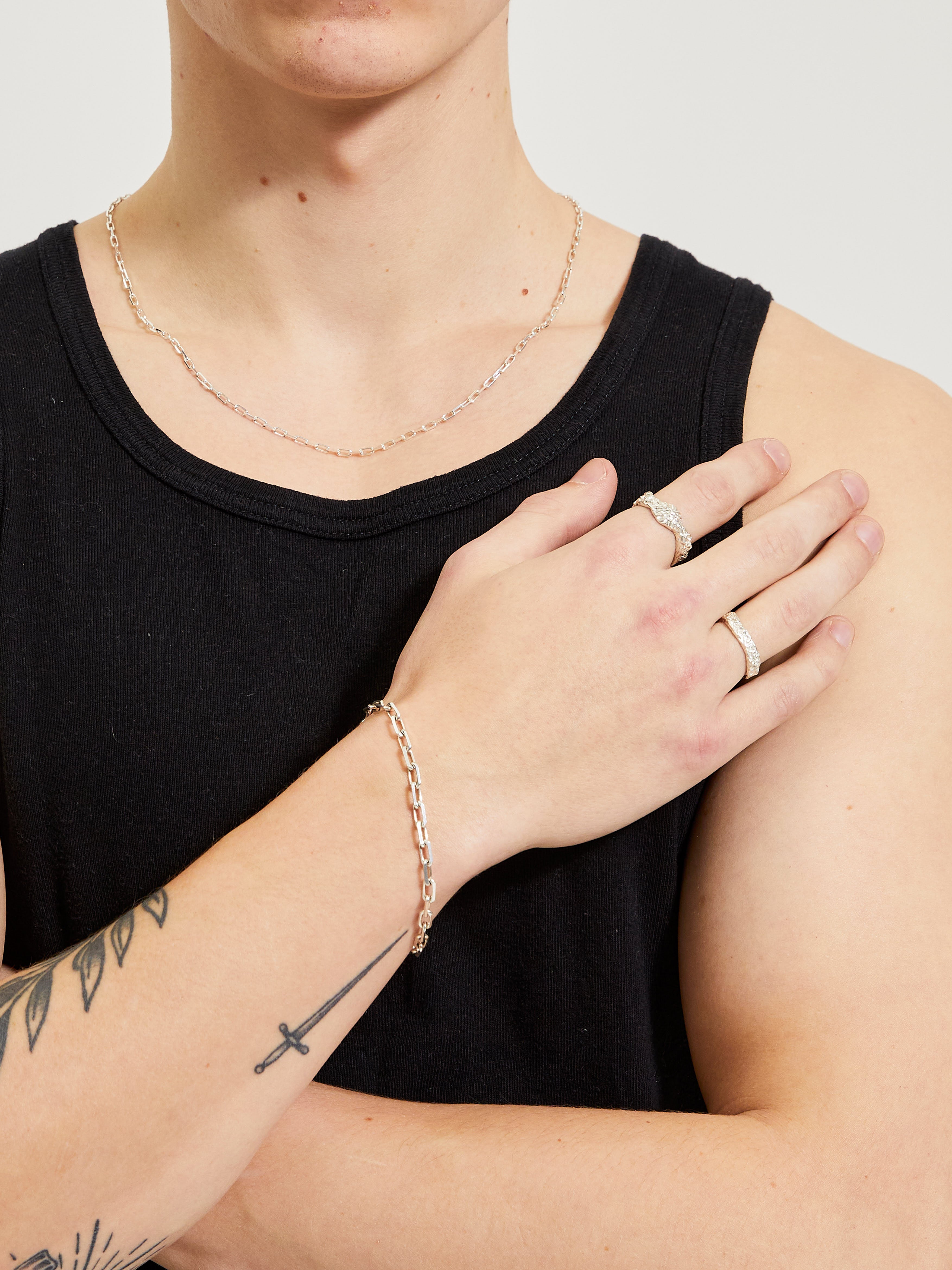 LARGE EVERYDAY RING SILVER - ATTODE