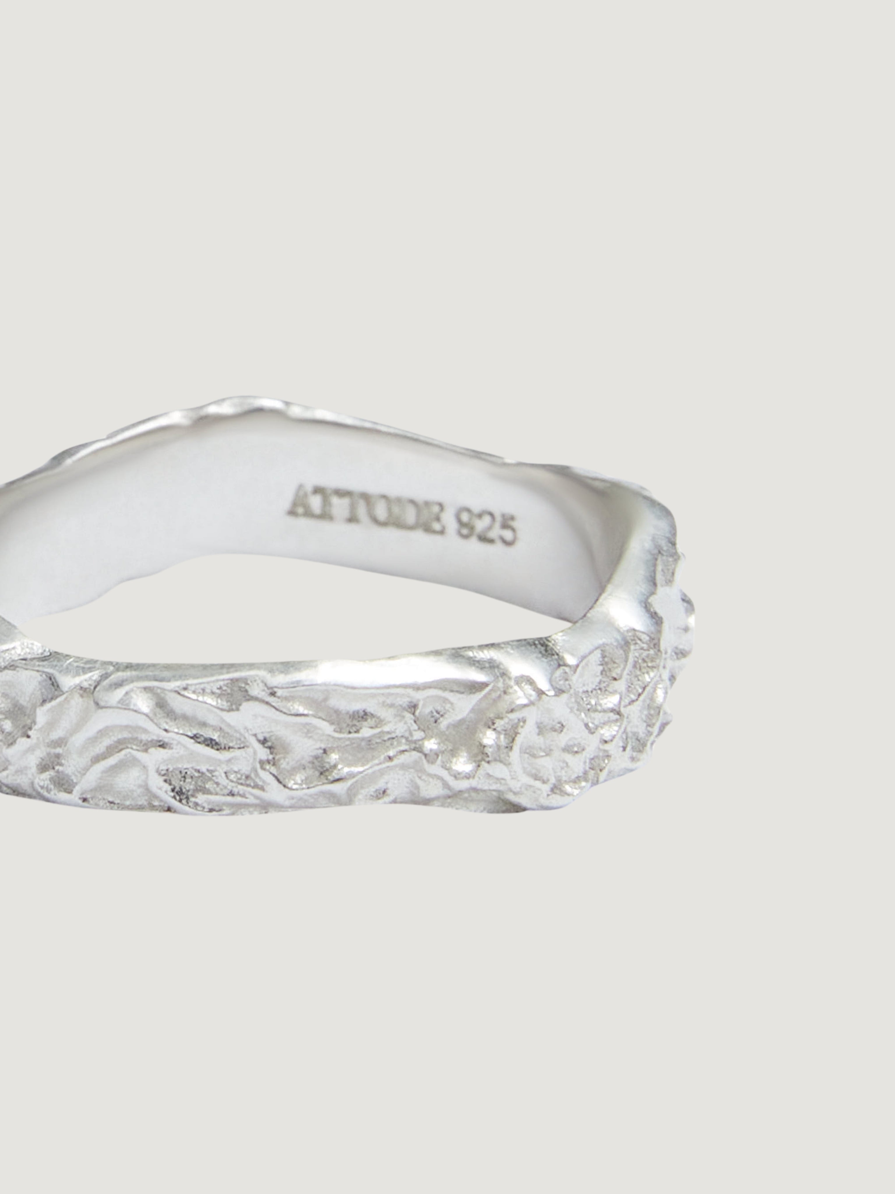 SMALL EVERYDAY RING SILVER - ATTODE