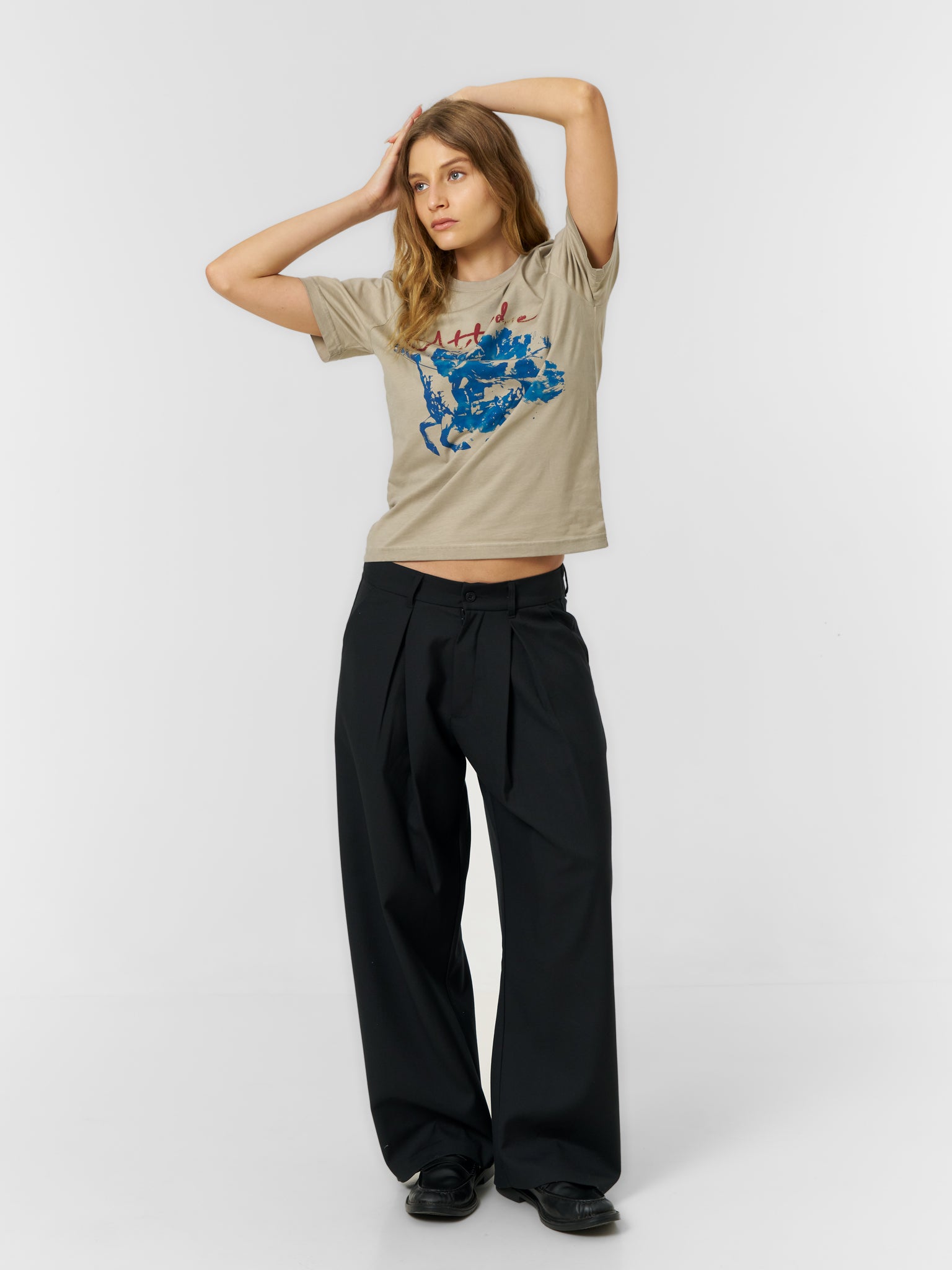 Fitted Vintage T-shirt Off White