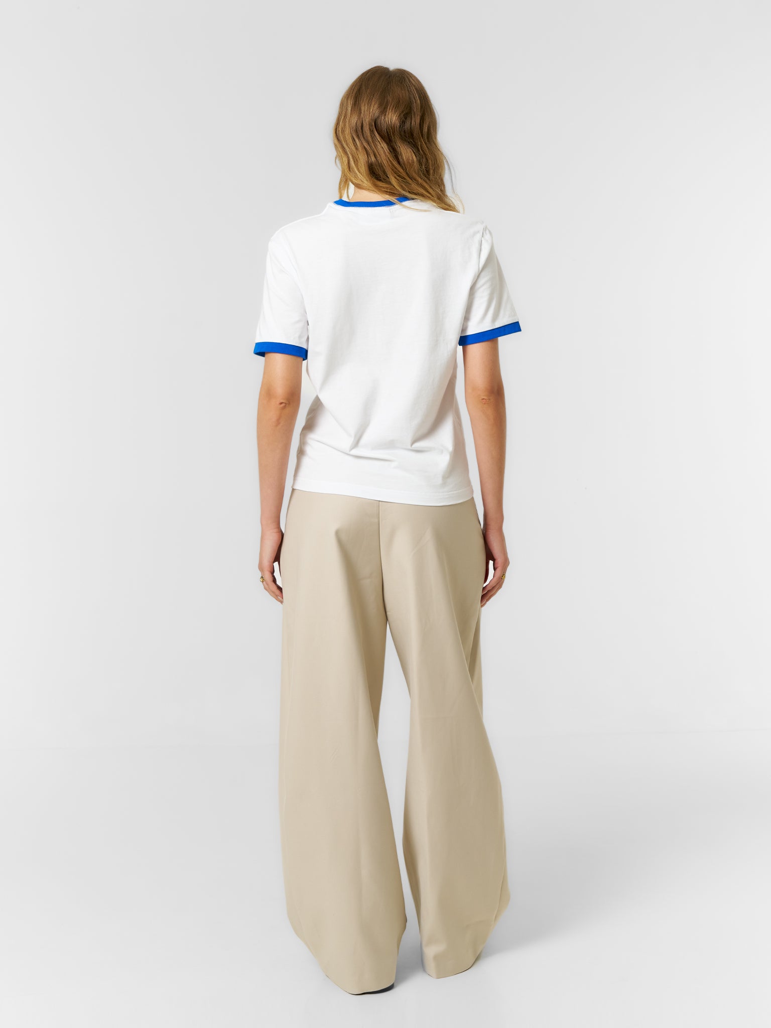 Korean Pleated Suit Pants Beige