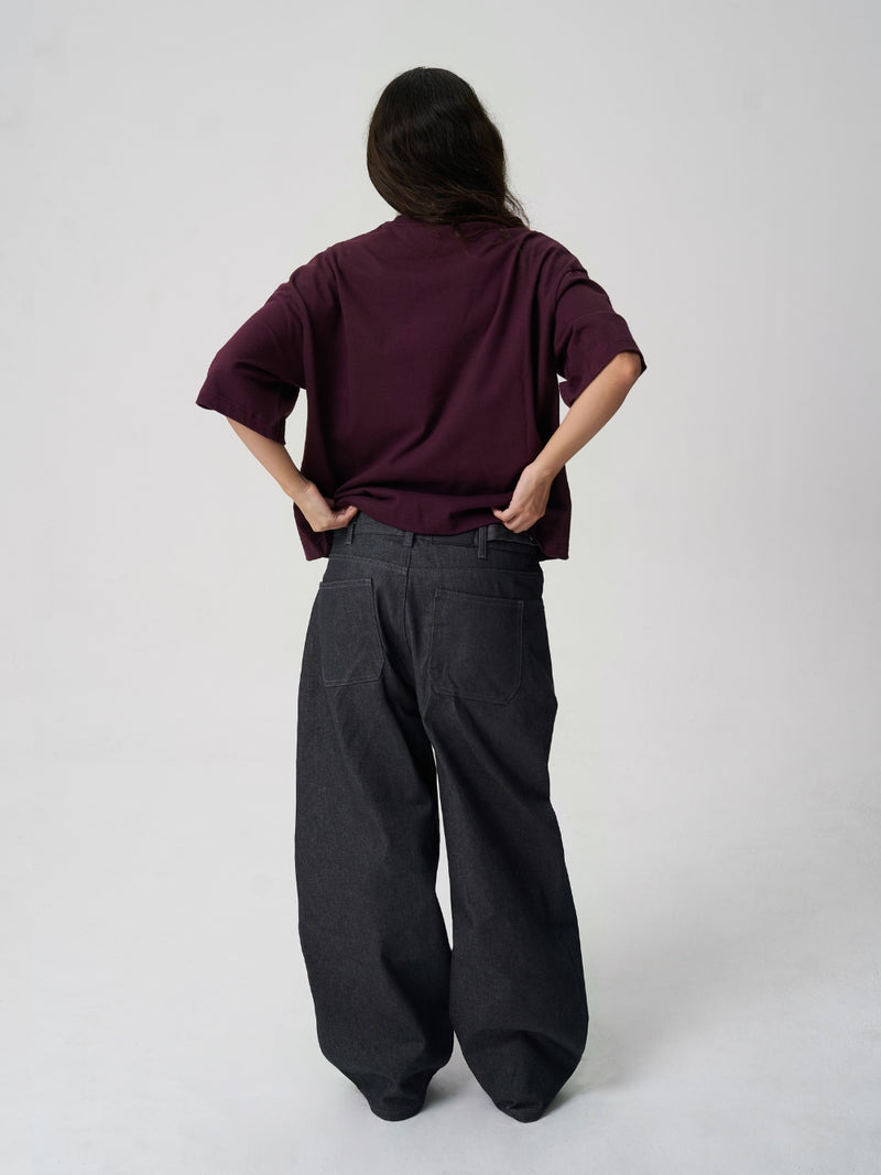 Logo T-shirt Burgundy