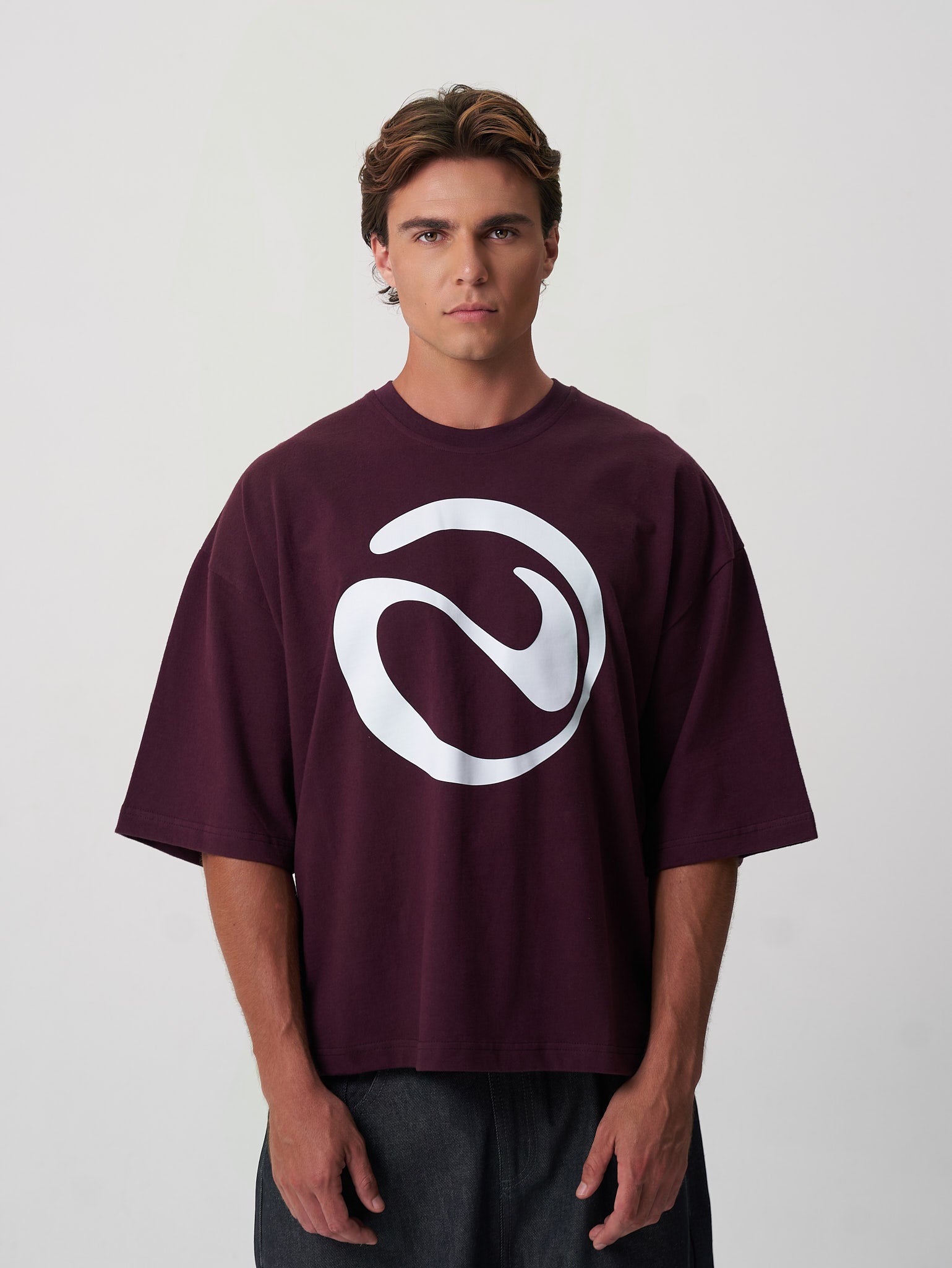 Logo T-shirt Burgundy