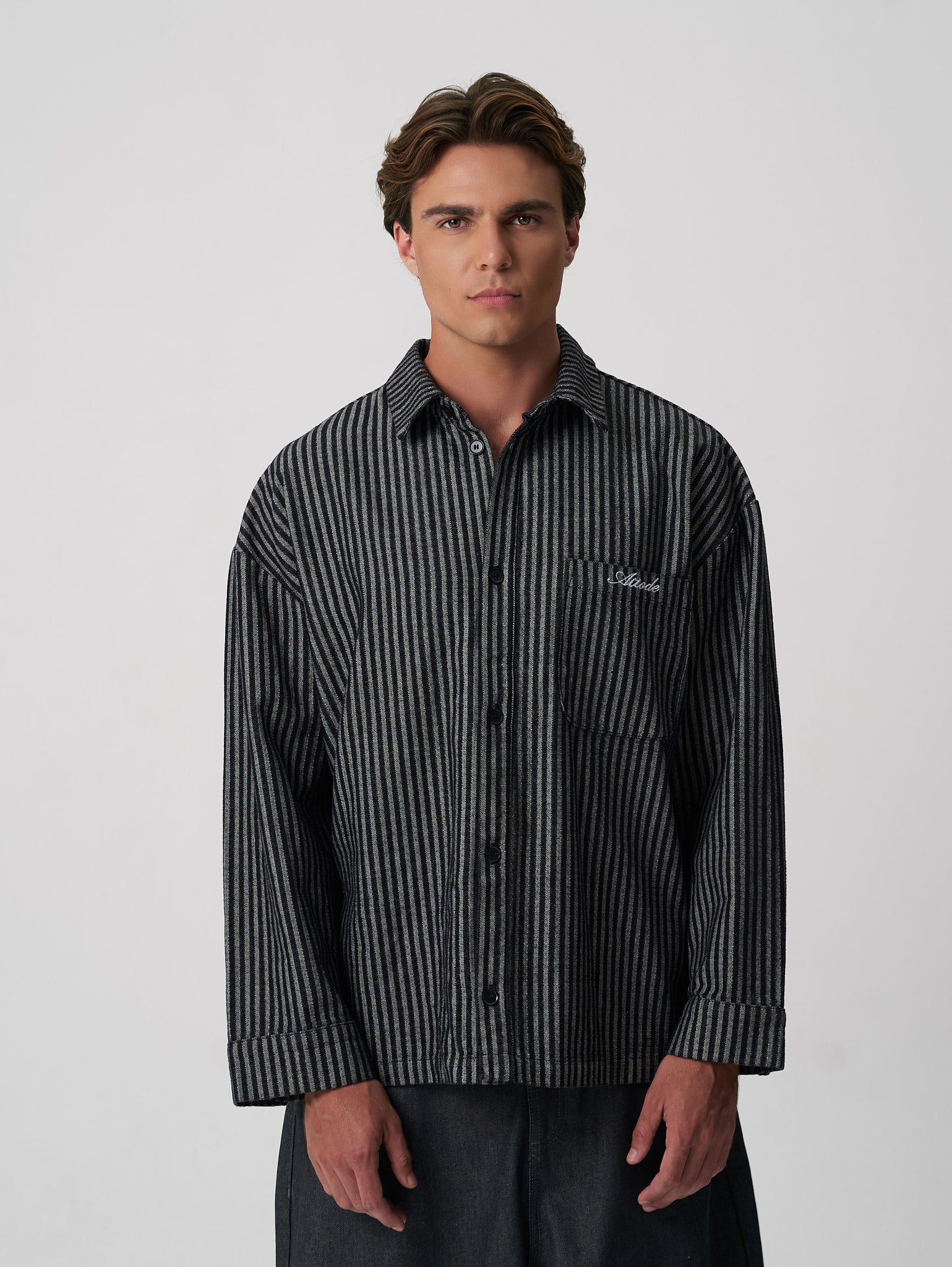 Hickory Denim Shirt Black
