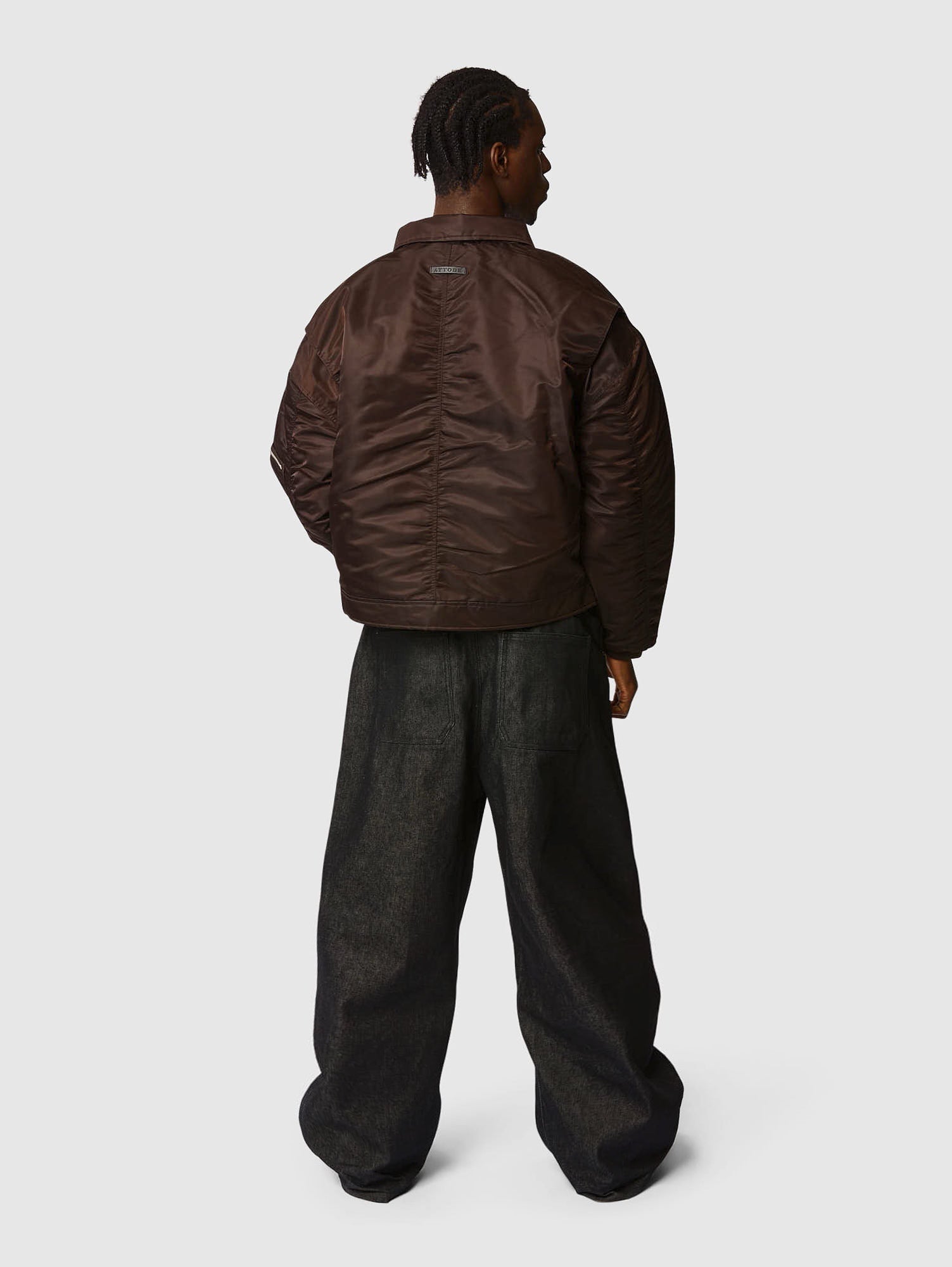 Bomber Jacket Brown - ATTODE