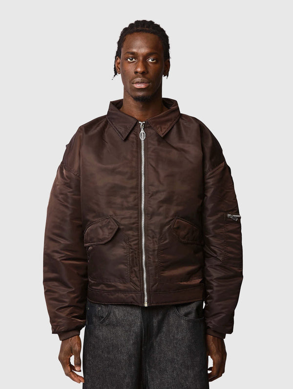 Bomber Jacket Brown - ATTODE