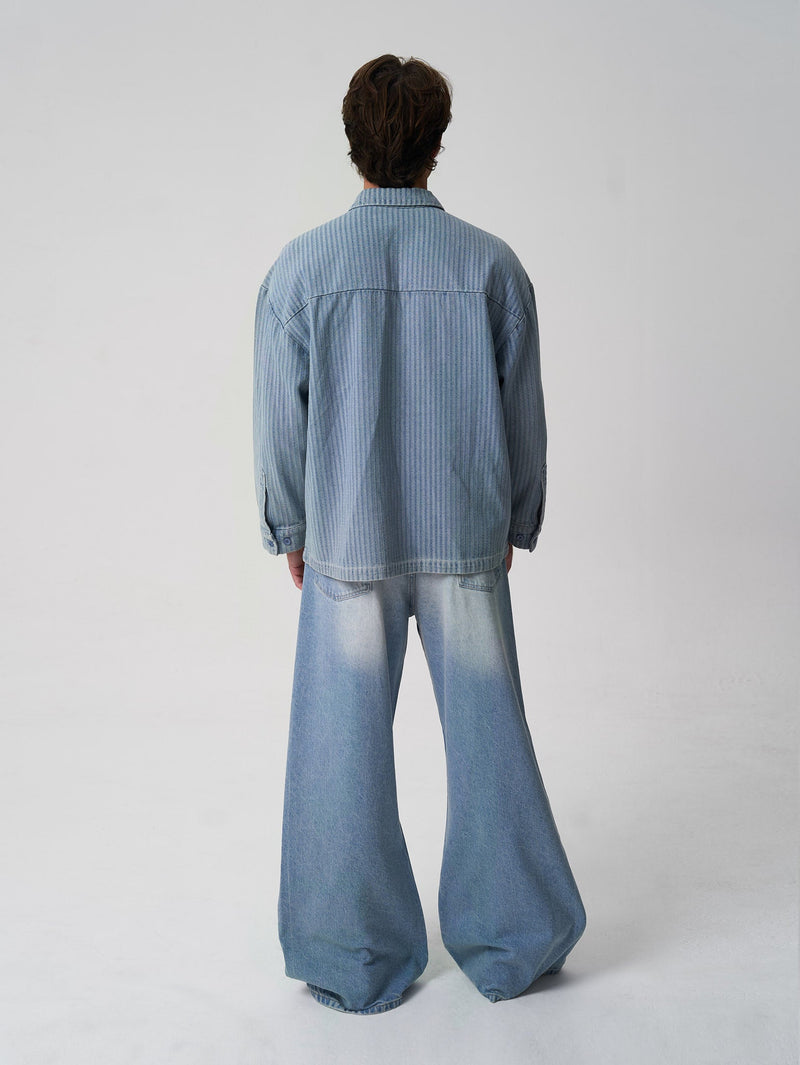 Flare Jeans Light Blue - ATTODE