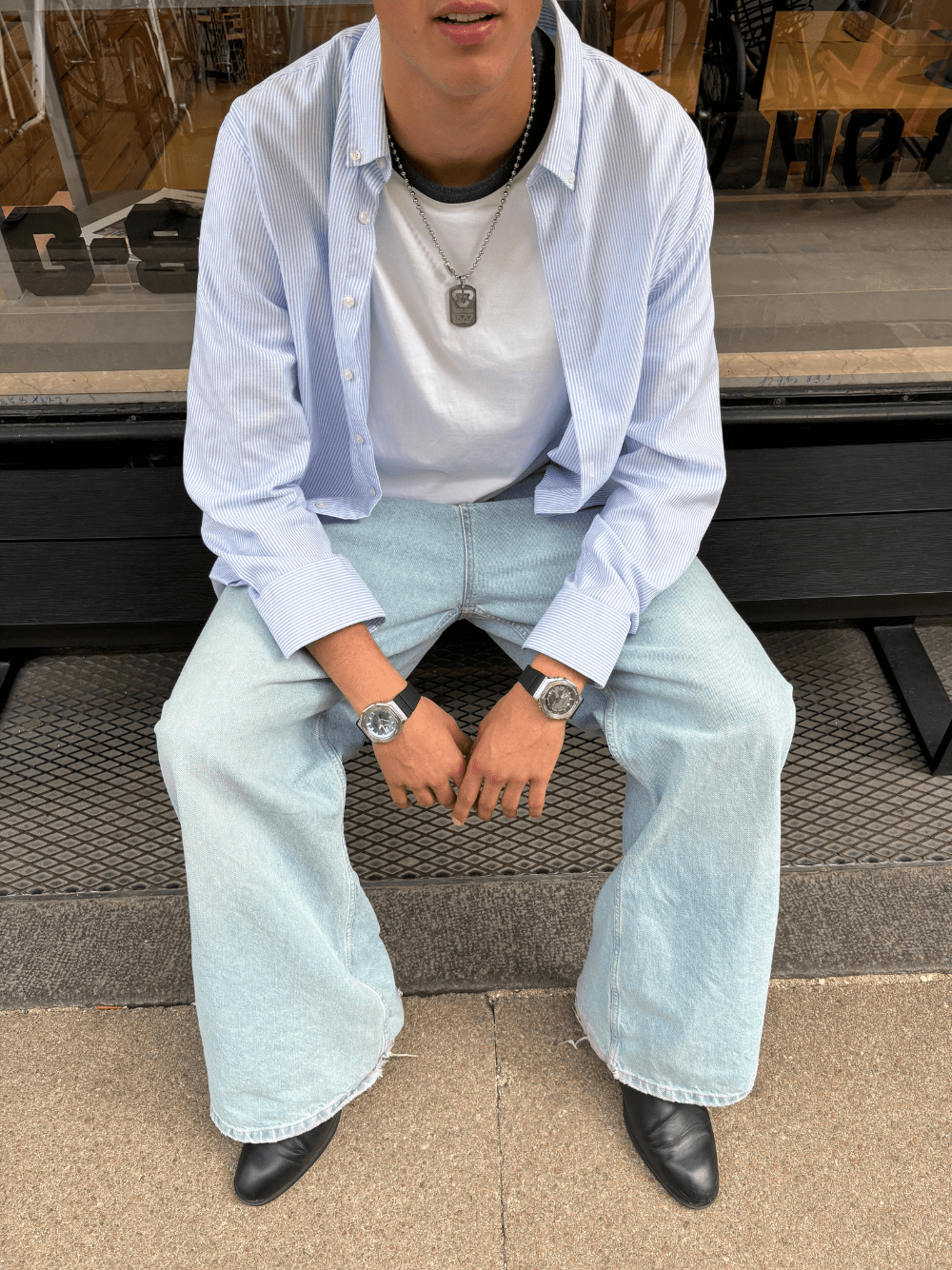 Flare Jeans Light Blue - ATTODE