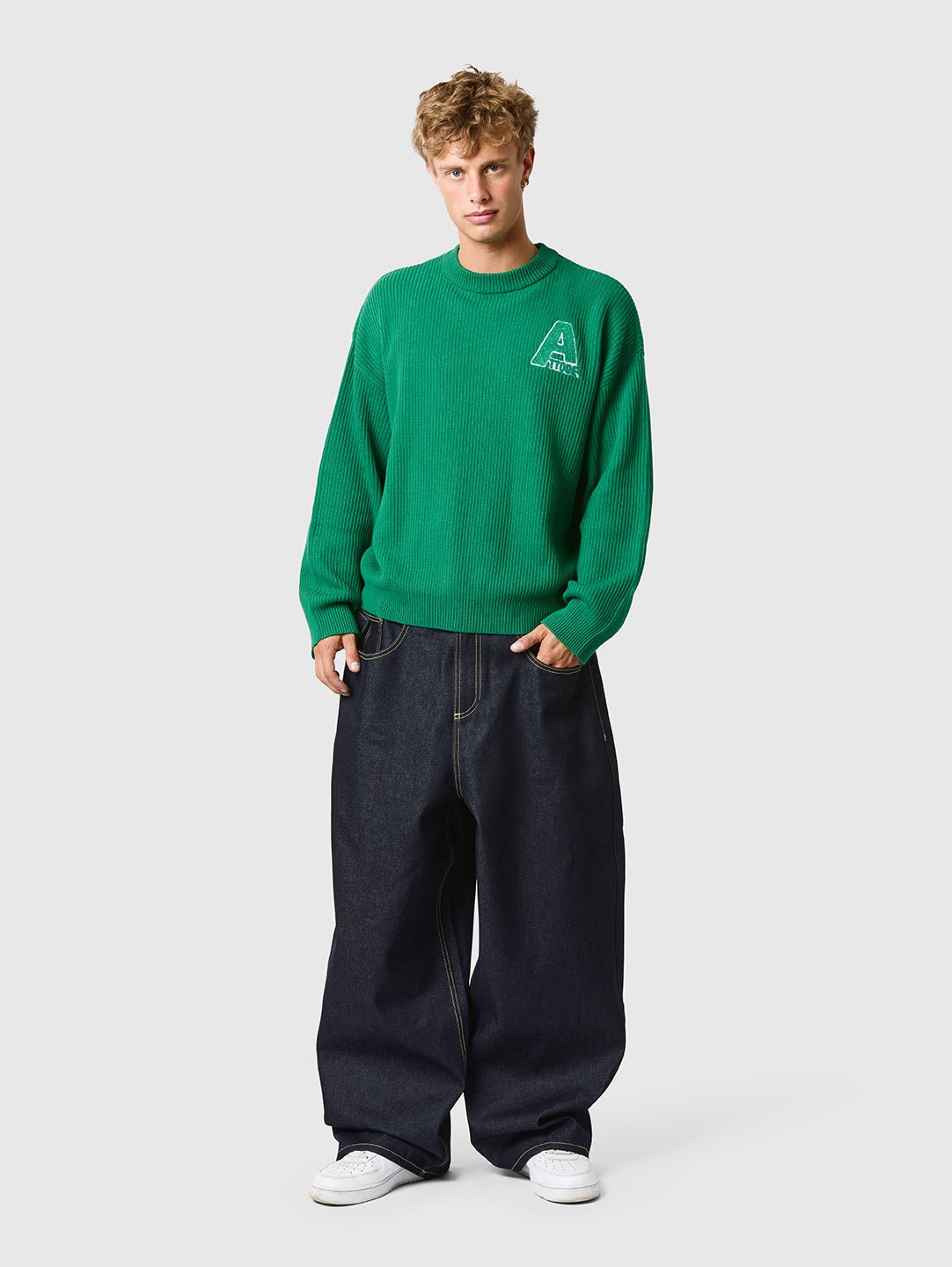 Knit Jumper Green - ATTODE