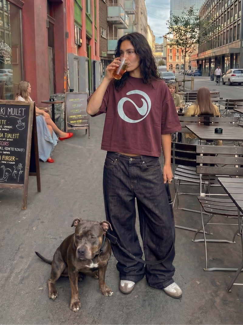 Logo T-shirt Burgundy - ATTODE